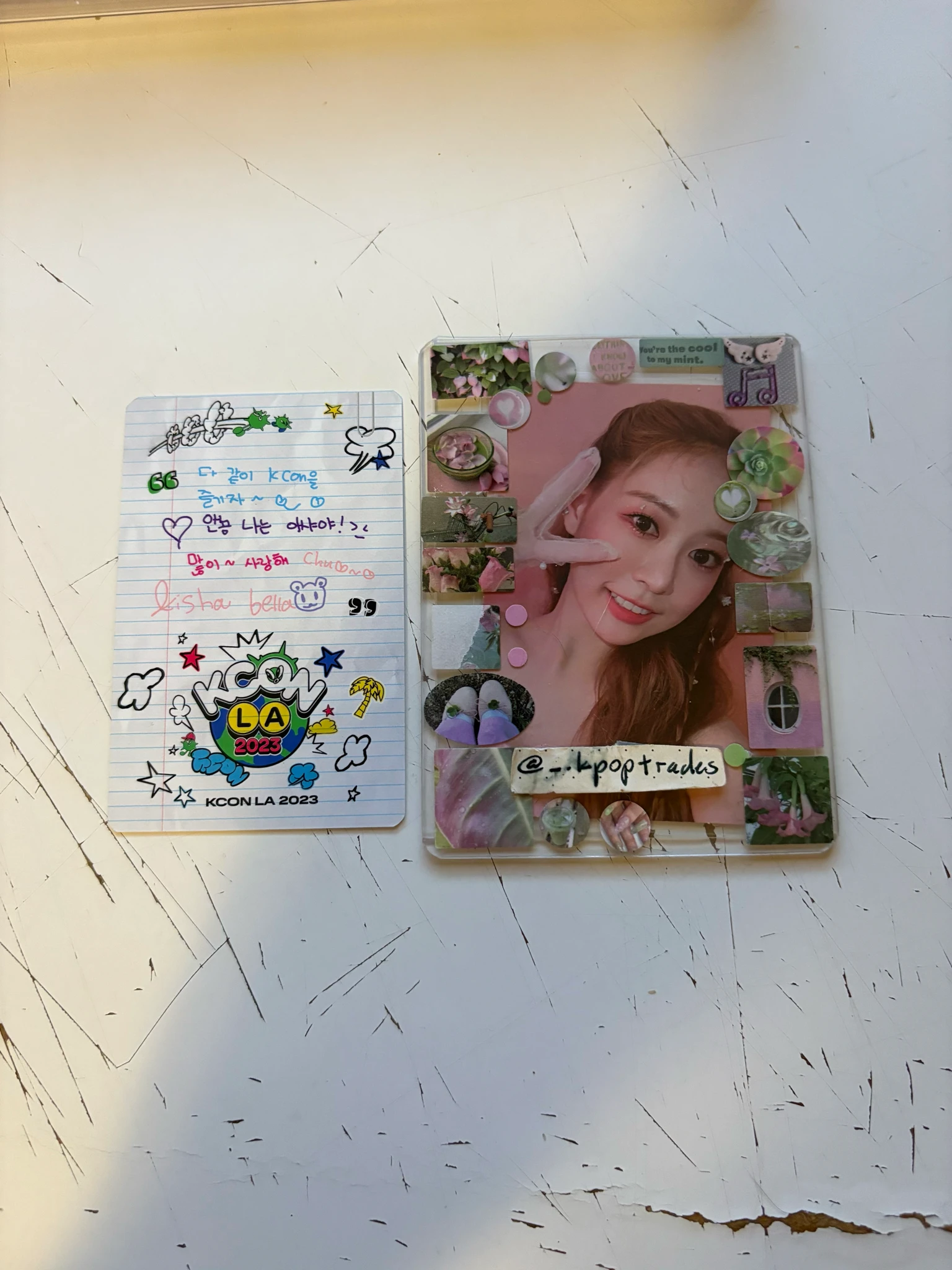 EVERGLOW Aisha EVERGLOW - Aisha - KCON LA 2023 Event kcon los angeles merch photocard listing photo 2