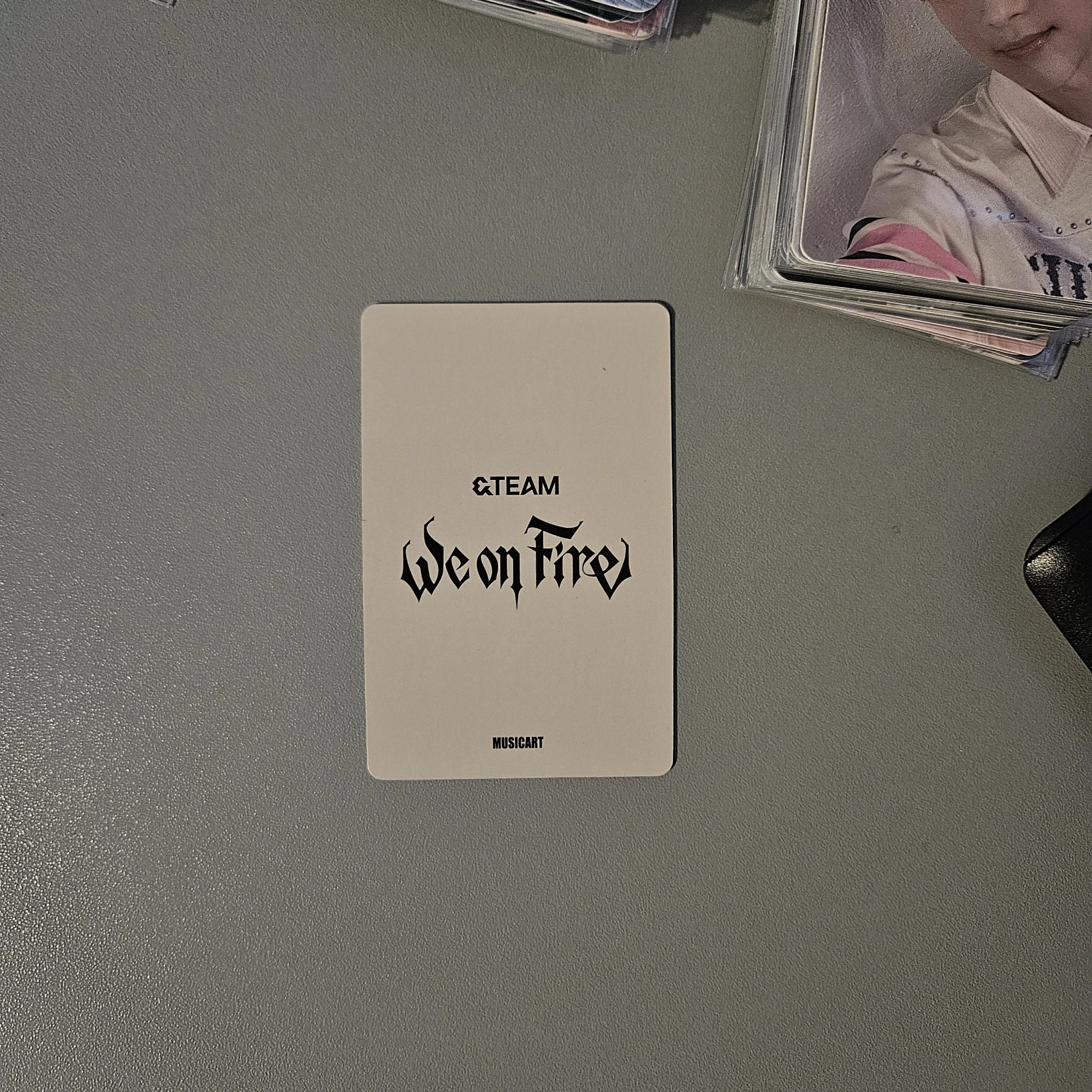 &TEAM K &TEAM - K - We on Fire  Album musicart (music art) fansign listing photo 2