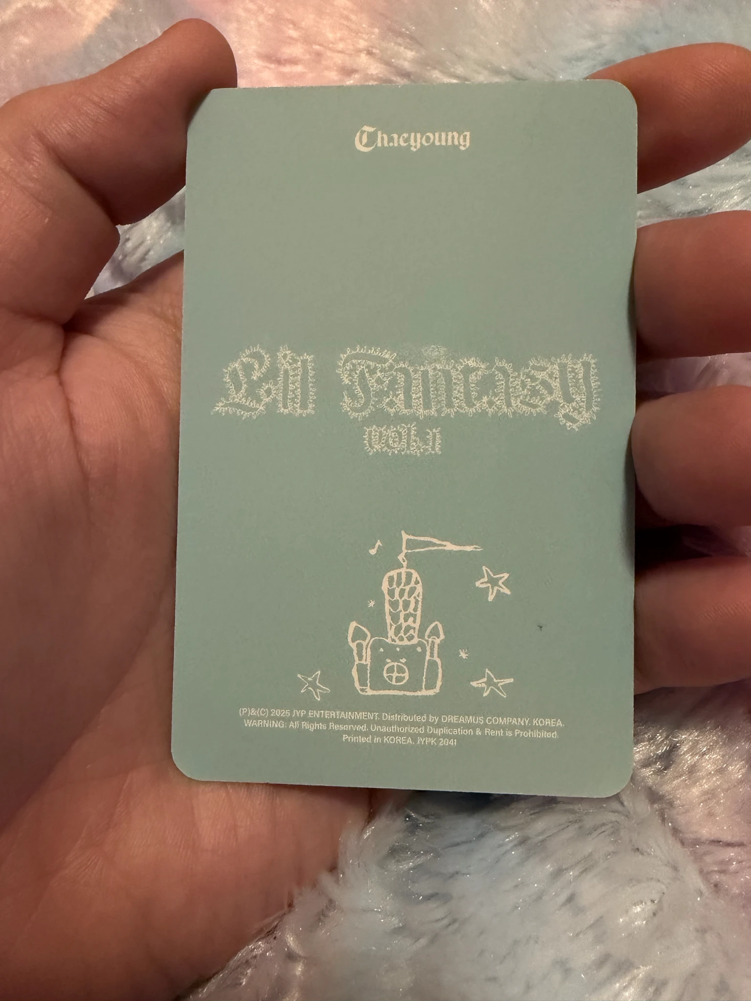 TWICE Chaeyoung TWICE - Chaeyoung - Lil Fantasy Vol. 1 (Solo) Album listing photo 2