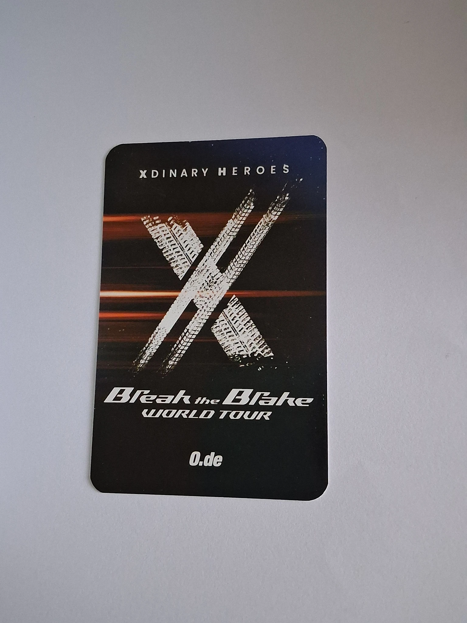 Xdinary Heroes O.de Xdinary Heroes - Break the Brake World Tour Event photocard set merch photocard listing photo 2