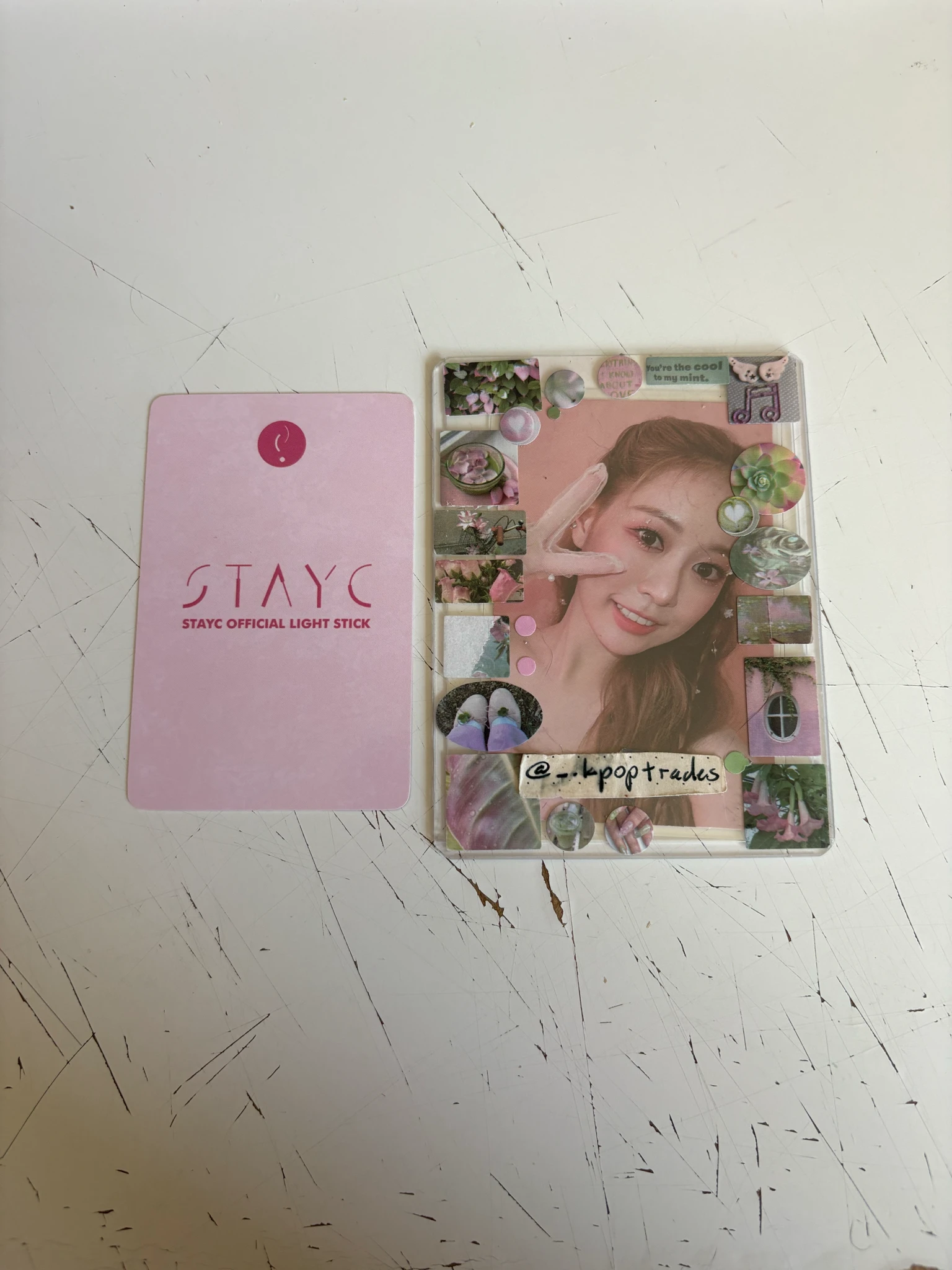 STAYC Yoon STAYC - Yoon - STAYC OFFICIAL LIGHTSTICK  Other merch photocard lightstick listing photo 2