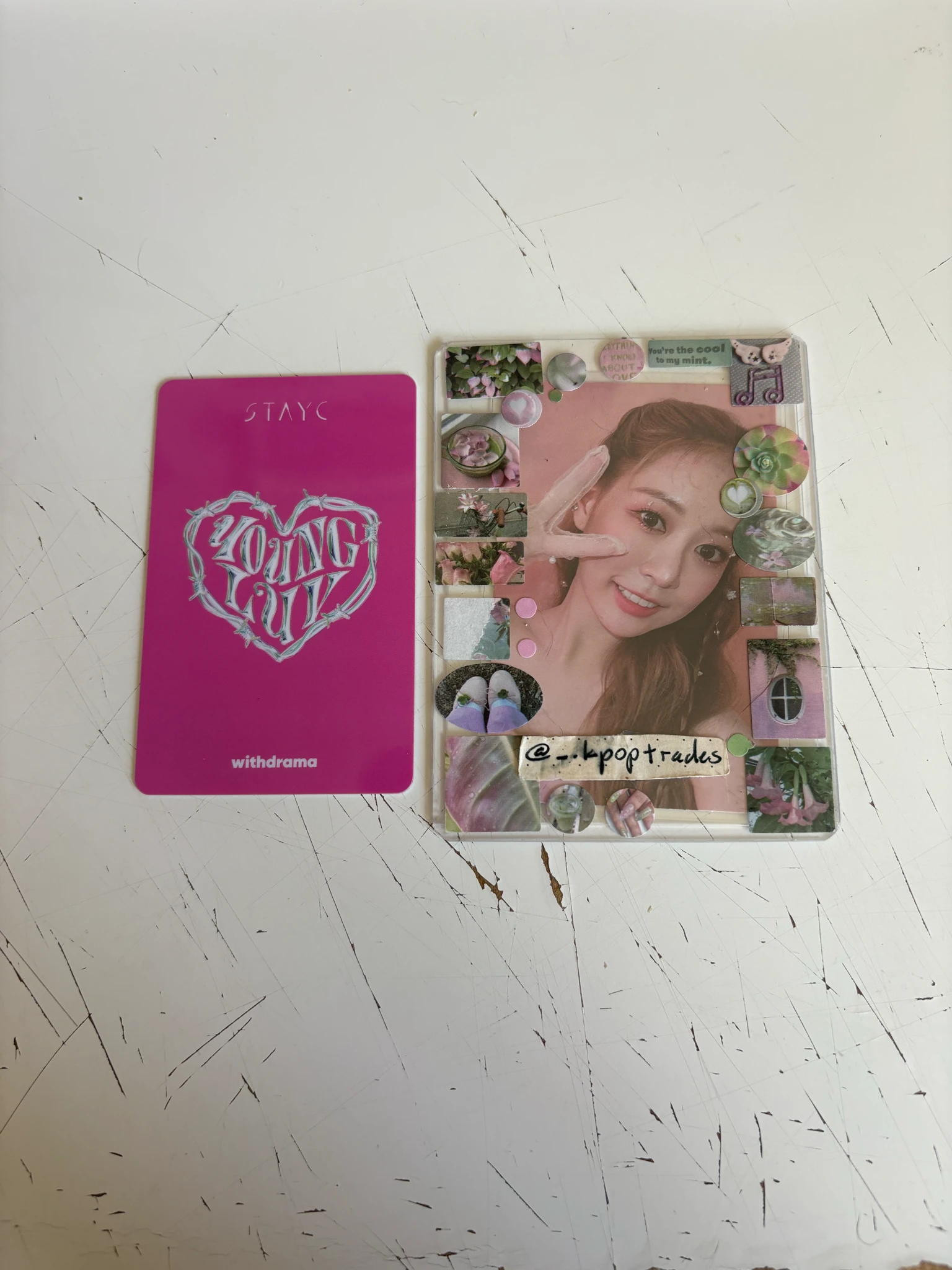 STAYC Yoon STAYC - Yoon - YOUNG-LUV.COM Album lucky draw (LD) withdrama listing photo 2