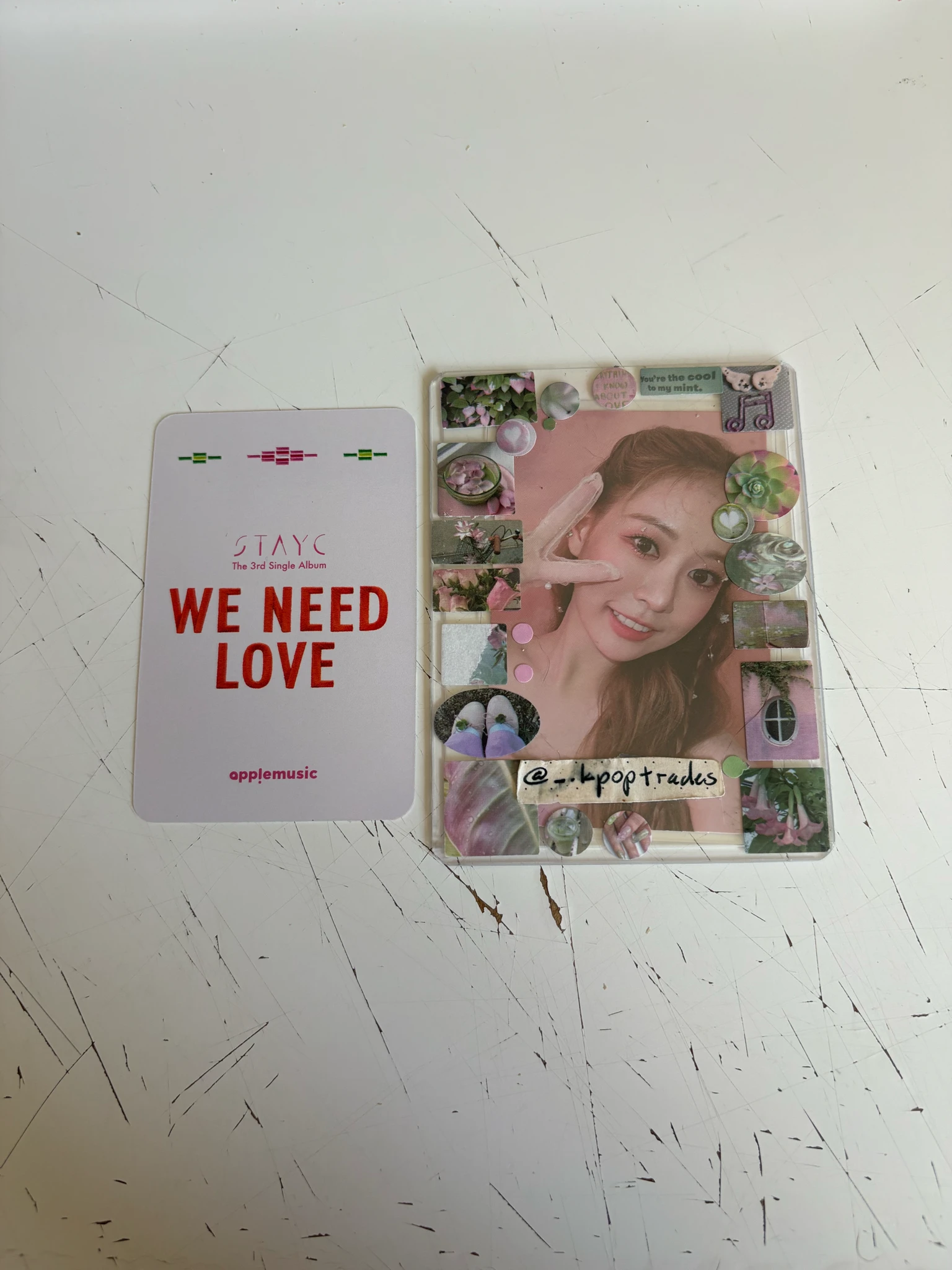 STAYC Yoon STAYC - Yoon - WE NEED LOVE Album lucky draw apple music listing photo 2