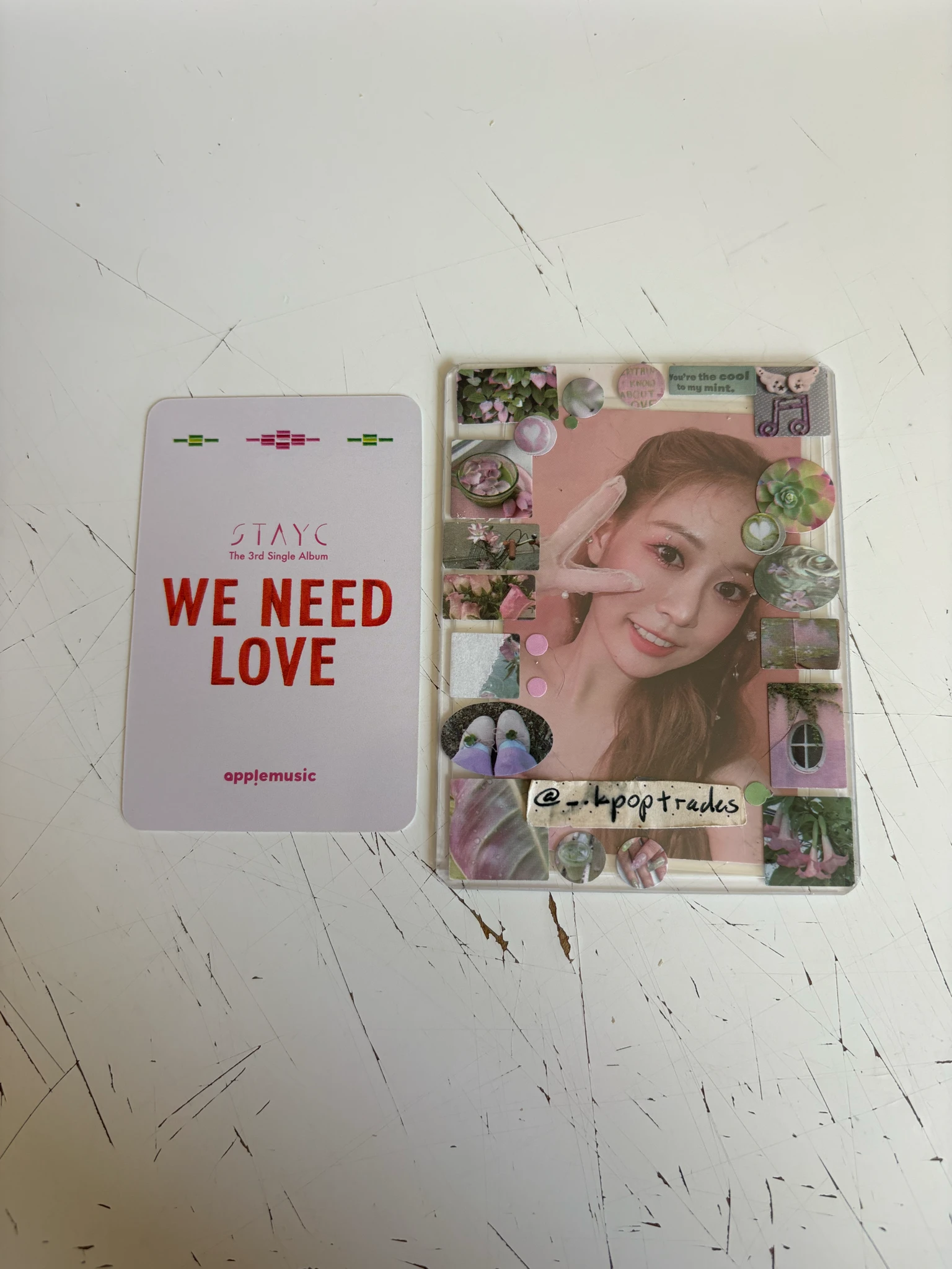 STAYC Yoon STAYC - Yoon - WE NEED LOVE Album lucky draw apple music listing photo 2