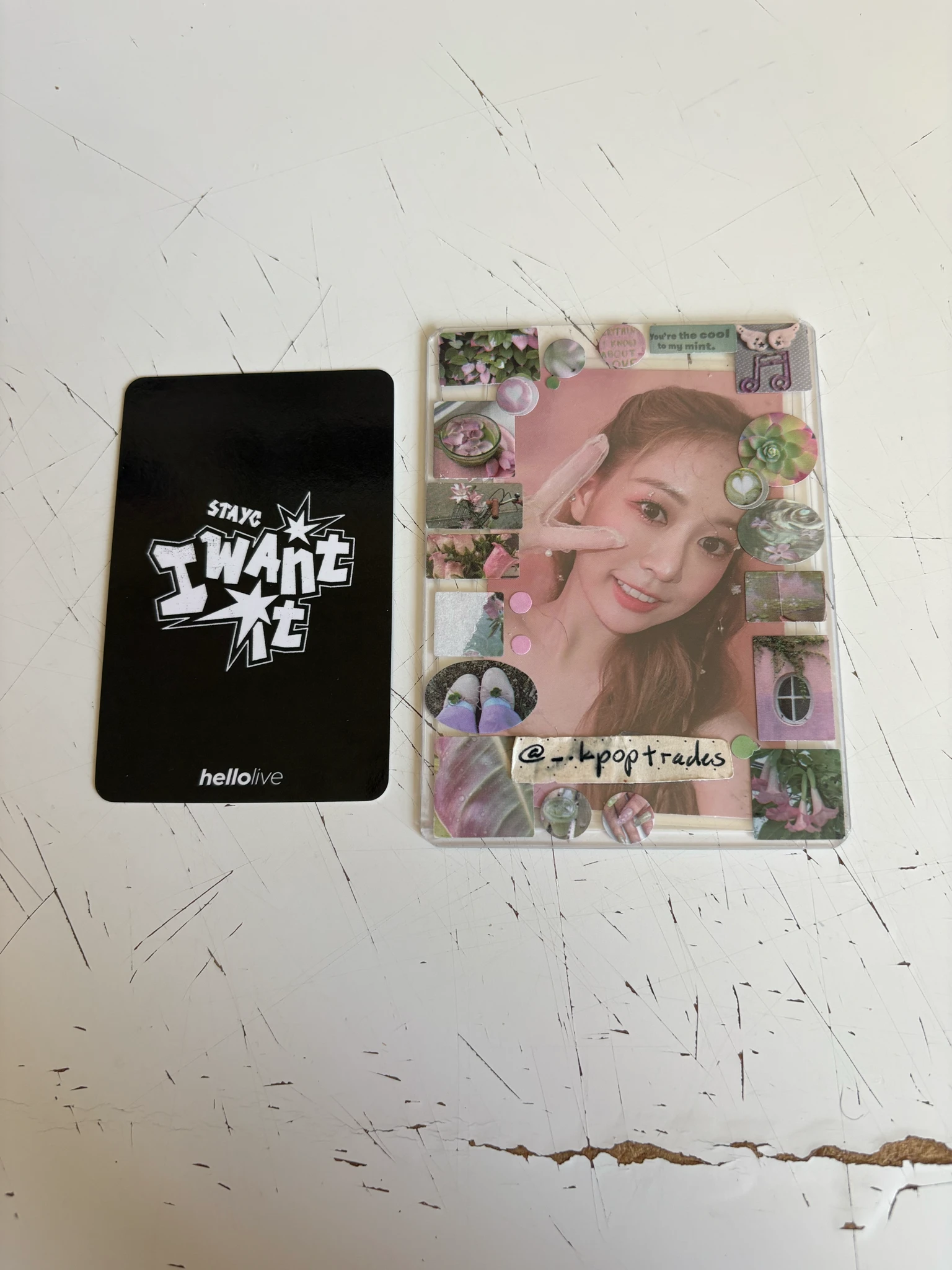 STAYC Yoon STAYC - Yoon - I WANT IT Album fansign hellolive round 3 listing photo 2