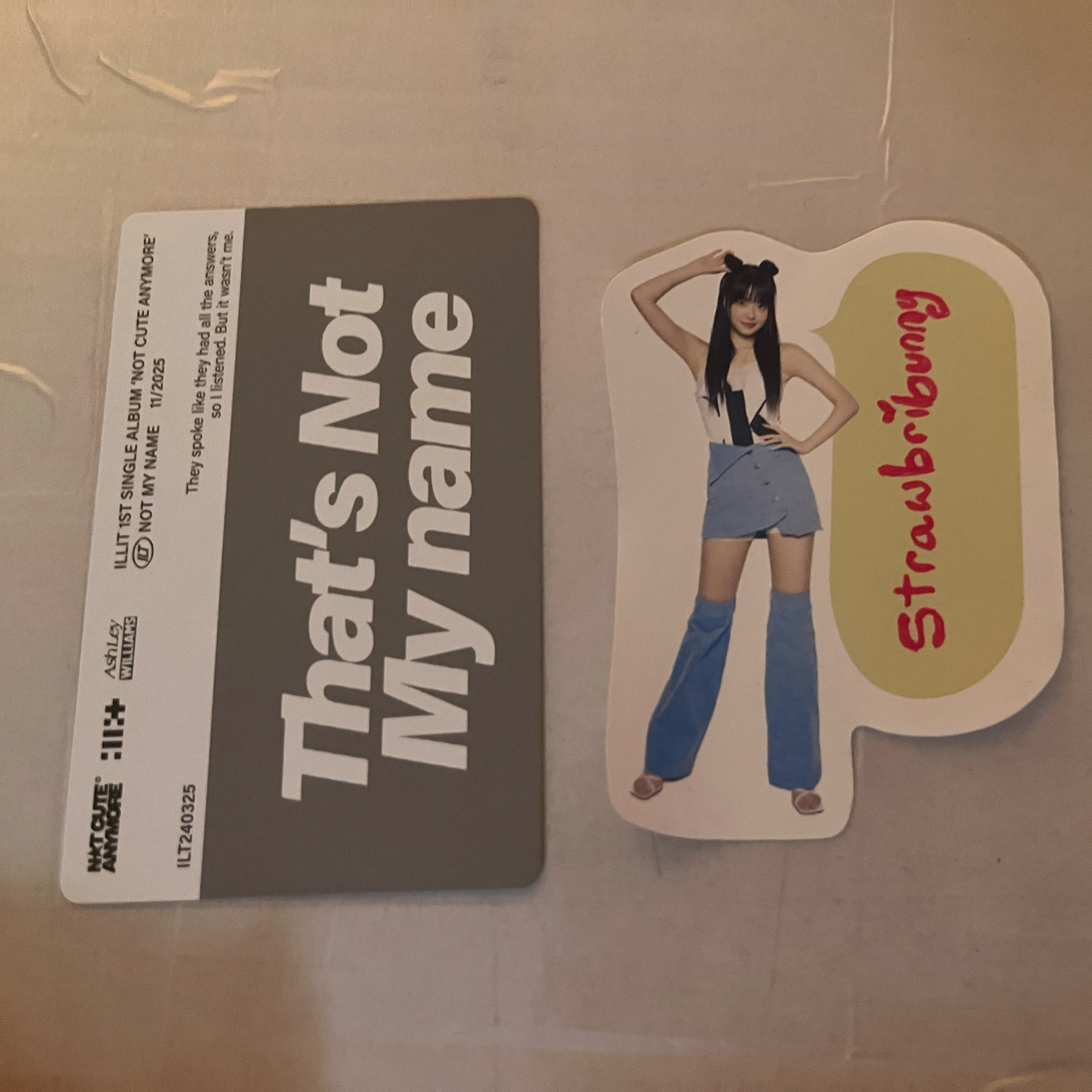 ILLIT Iroha ILLIT - NOT CUTE ANYMORE Album album photocard not me version listing photo 2