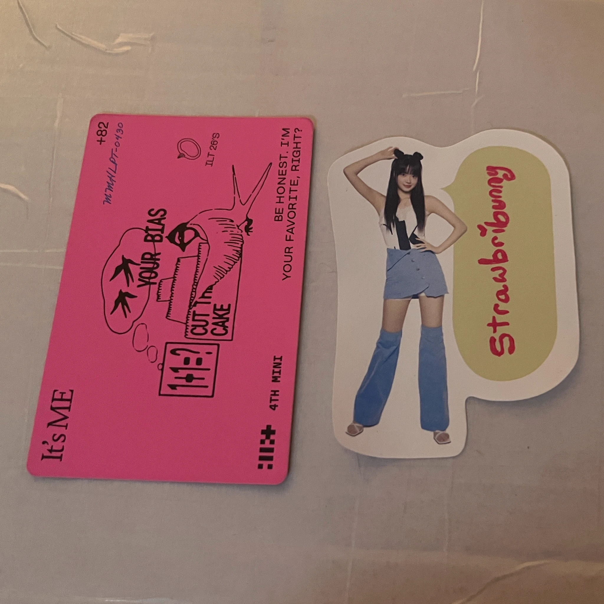 ILLIT Wonhee ILLIT - Wonhee - MAMIHLAPINATAPAI Album album photocard it's me version A version listing photo 2