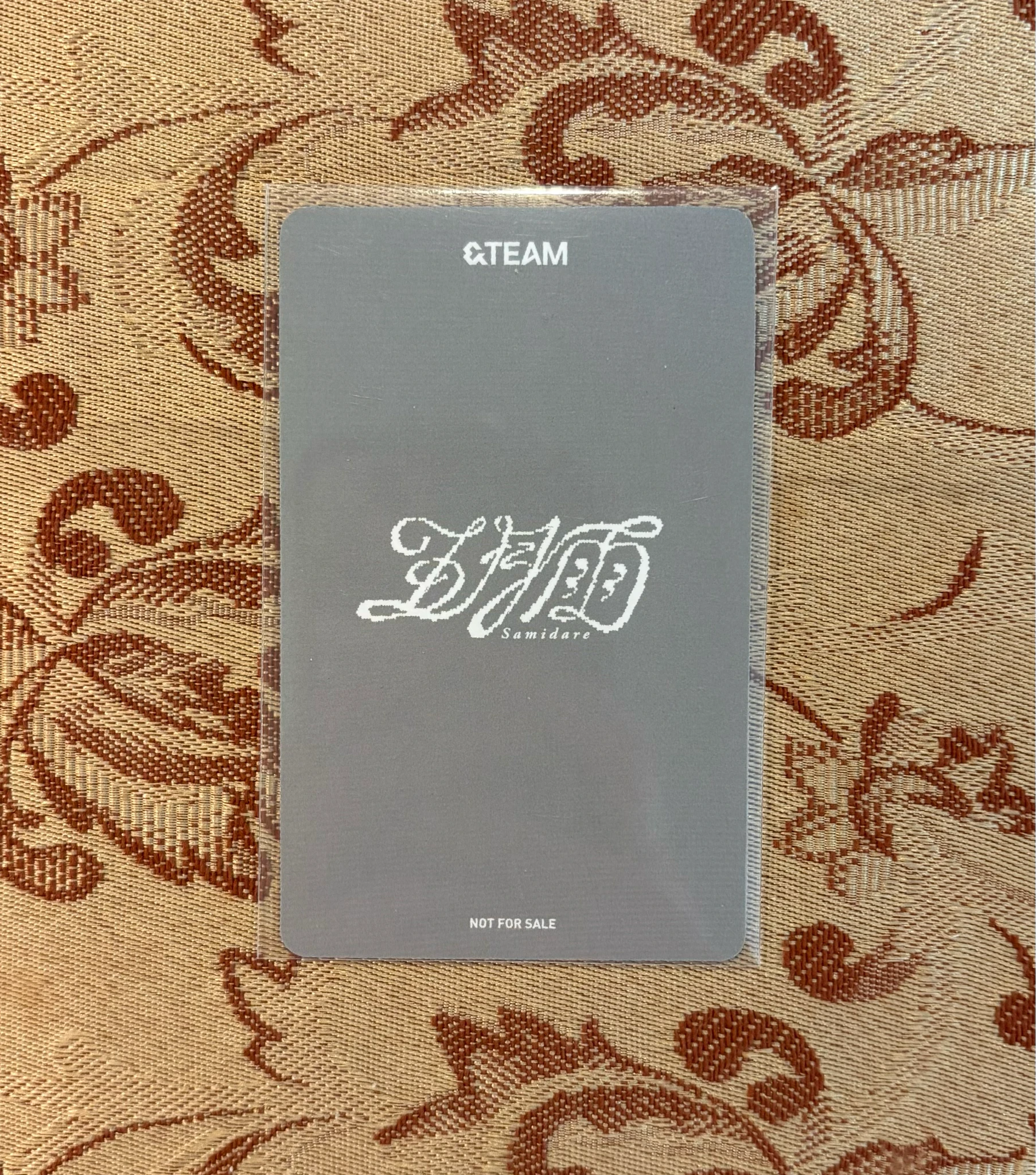 &TEAM EJ &TEAM - EJ - Samidare  Album lucky draw (LD) weverse japan shop (wvj) round 2 listing photo 2