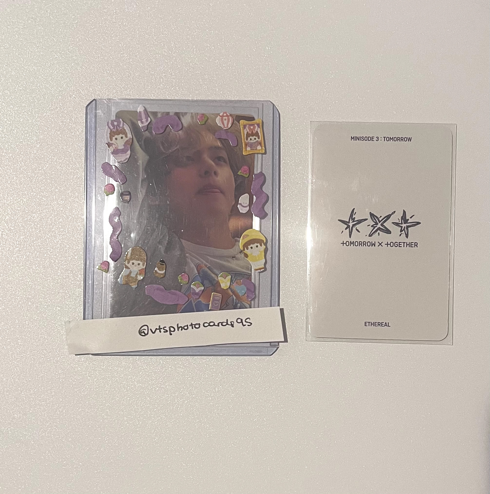 TOMORROW X TOGETHER Yeonjun TOMORROW X TOGETHER - Yeonjun - Minisode 3: Tomorrow Album album photocard ethereal ver. listing photo 2