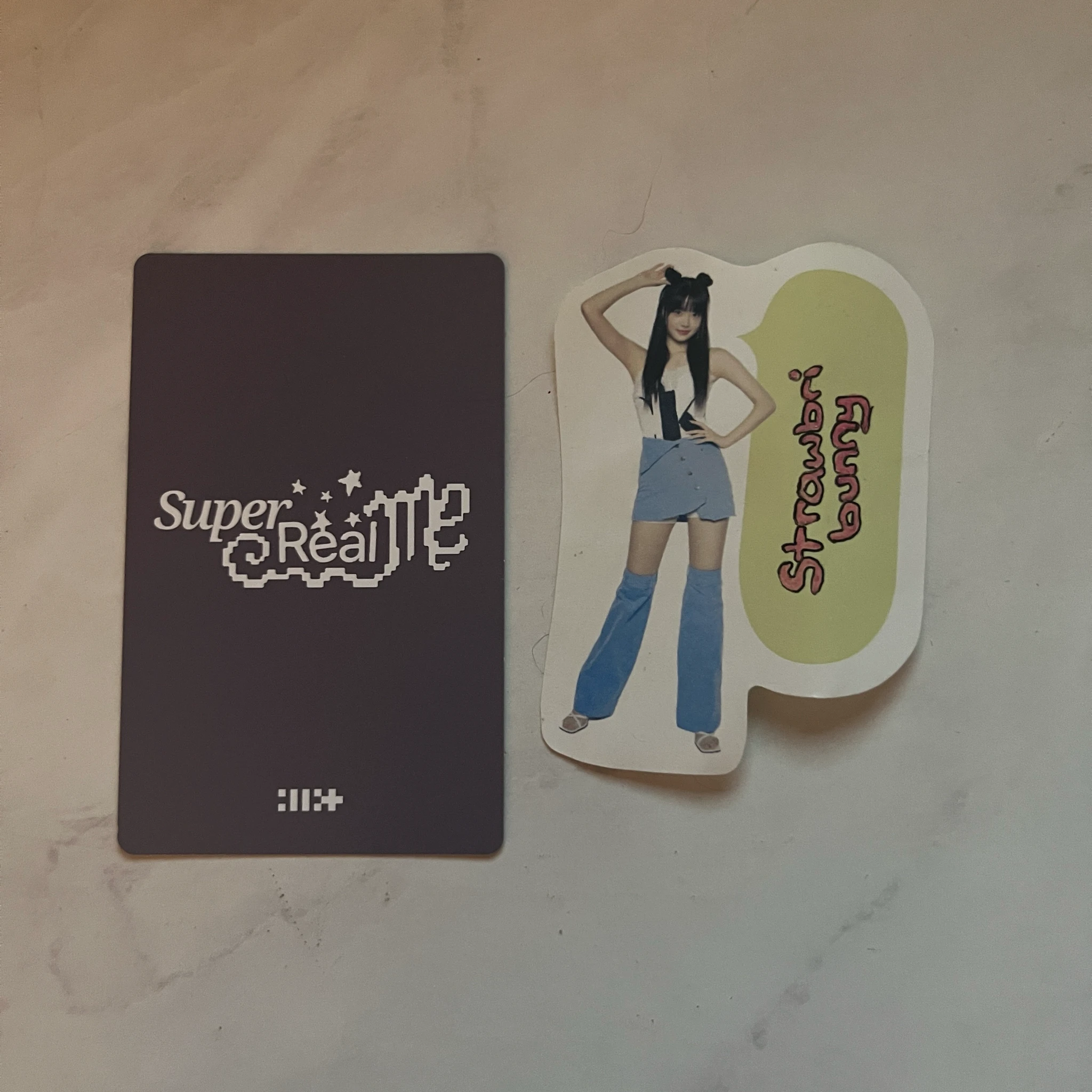 ILLIT Wonhee ILLIT - Wonhee - SUPER REAL ME Album weverse albums ver. mv photocard set album photocard listing photo 2
