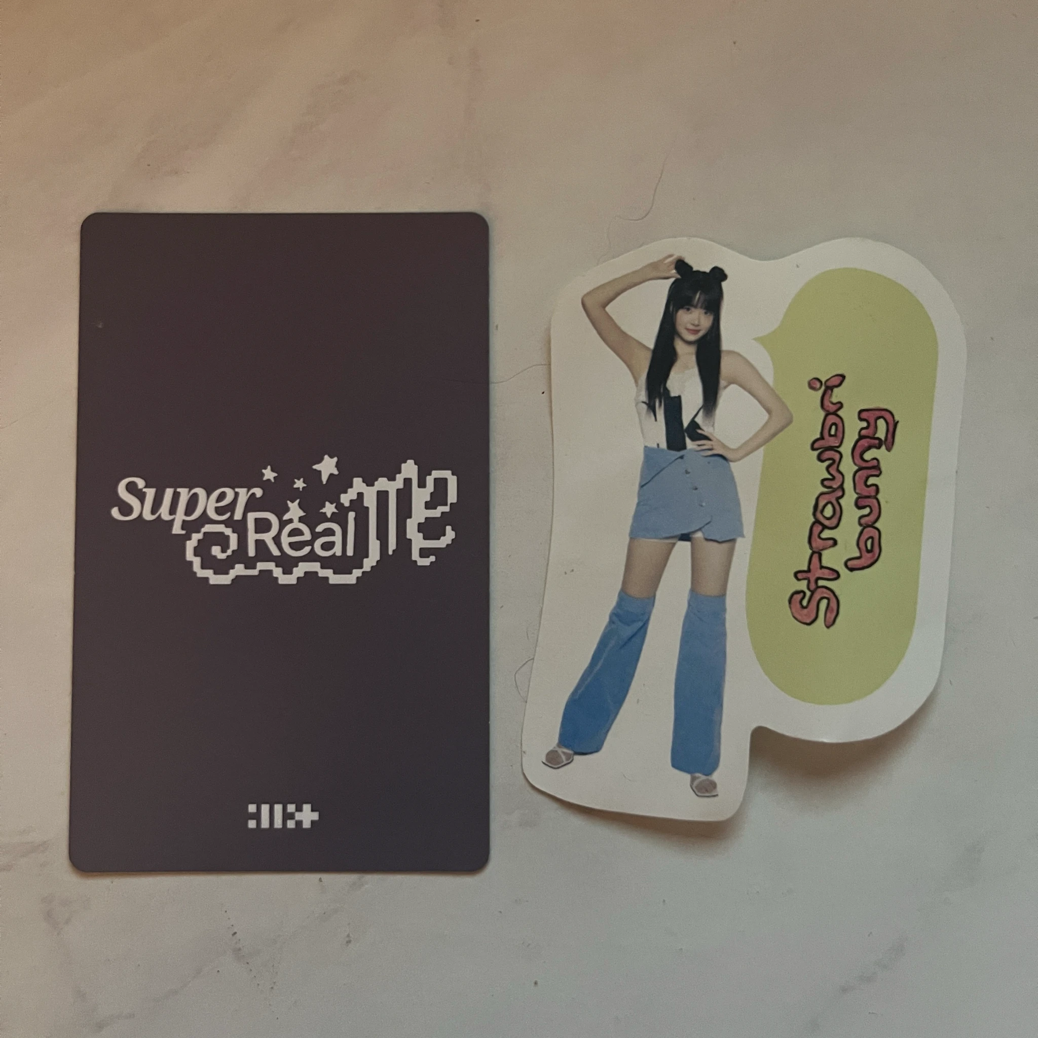 ILLIT Iroha ILLIT - Iroha - SUPER REAL ME Album weverse albums ver. mv photocard set album photocard listing photo 2