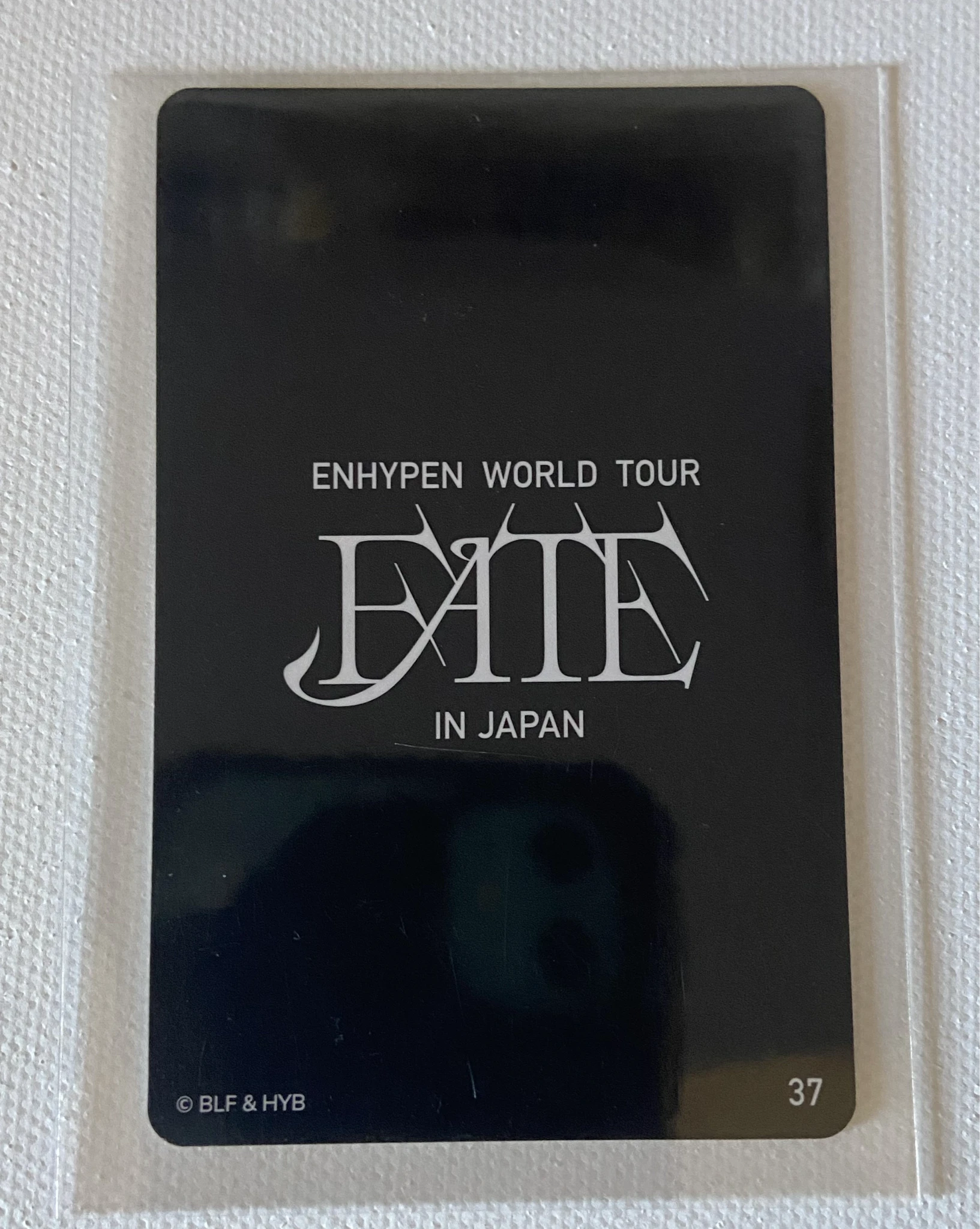 ENHYPEN Evan (Heeseung) ENHYPEN - Heeseung - World Tour 'Fate' Event trading card merch photocard japan listing photo 2
