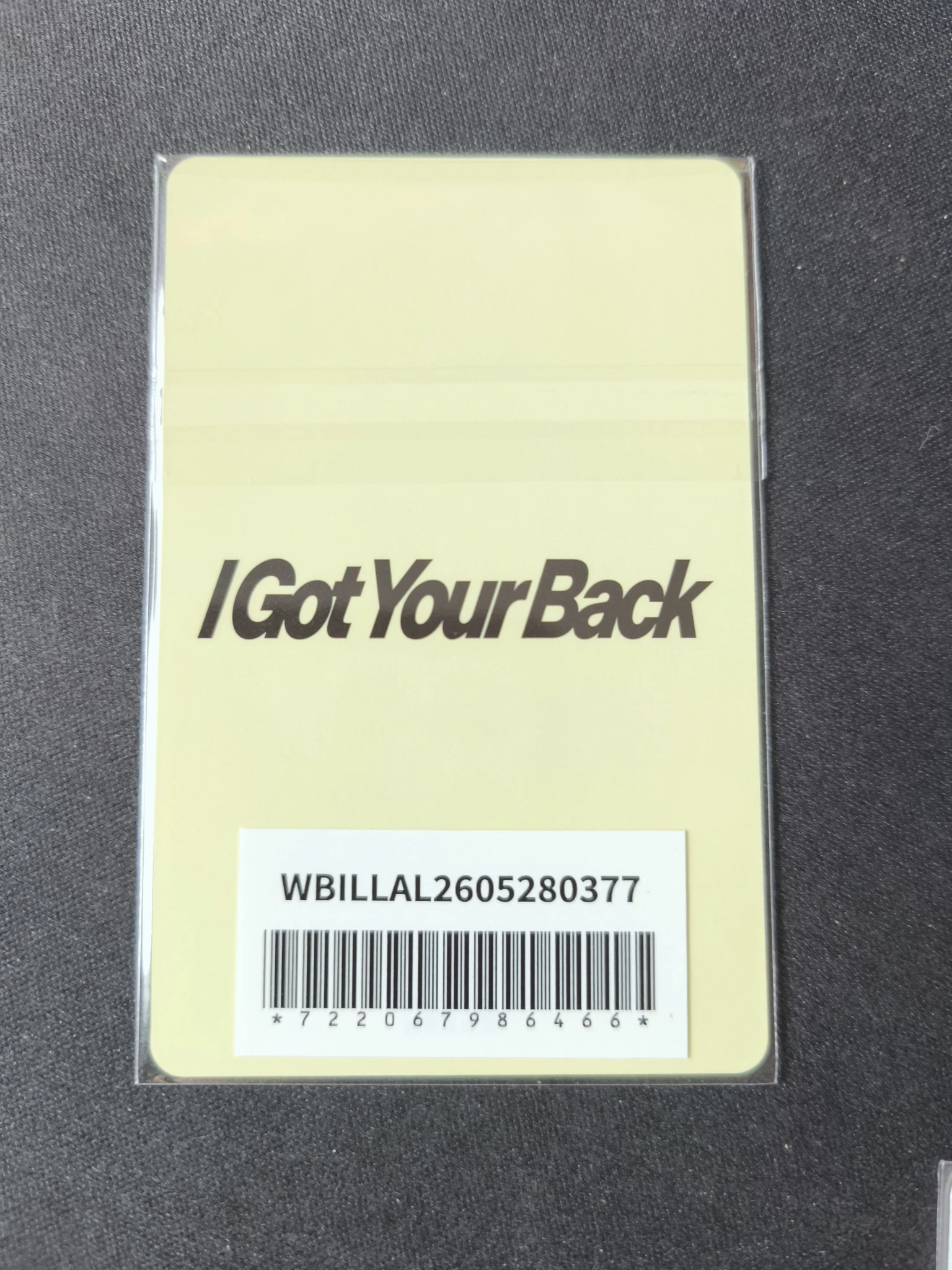 ILLIT Yunah ILLIT - Yunah - I Got Your Back Album weverse japan shop (wvj) lucky draw (LD) round 1 listing photo 2