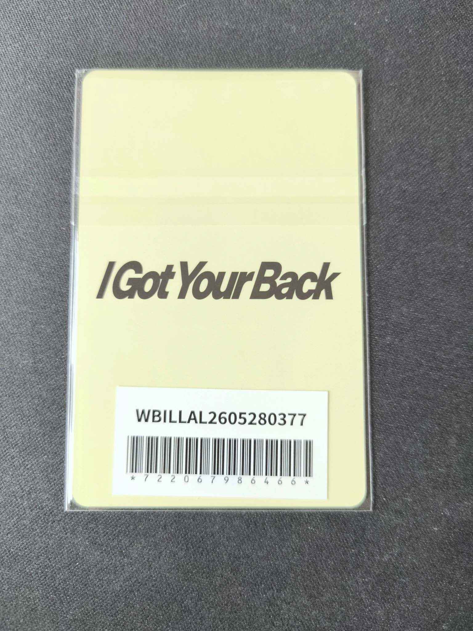 ILLIT Iroha ILLIT - Iroha - I Got Your Back Album weverse japan shop (wvj) lucky draw (LD) round 1 listing photo 2