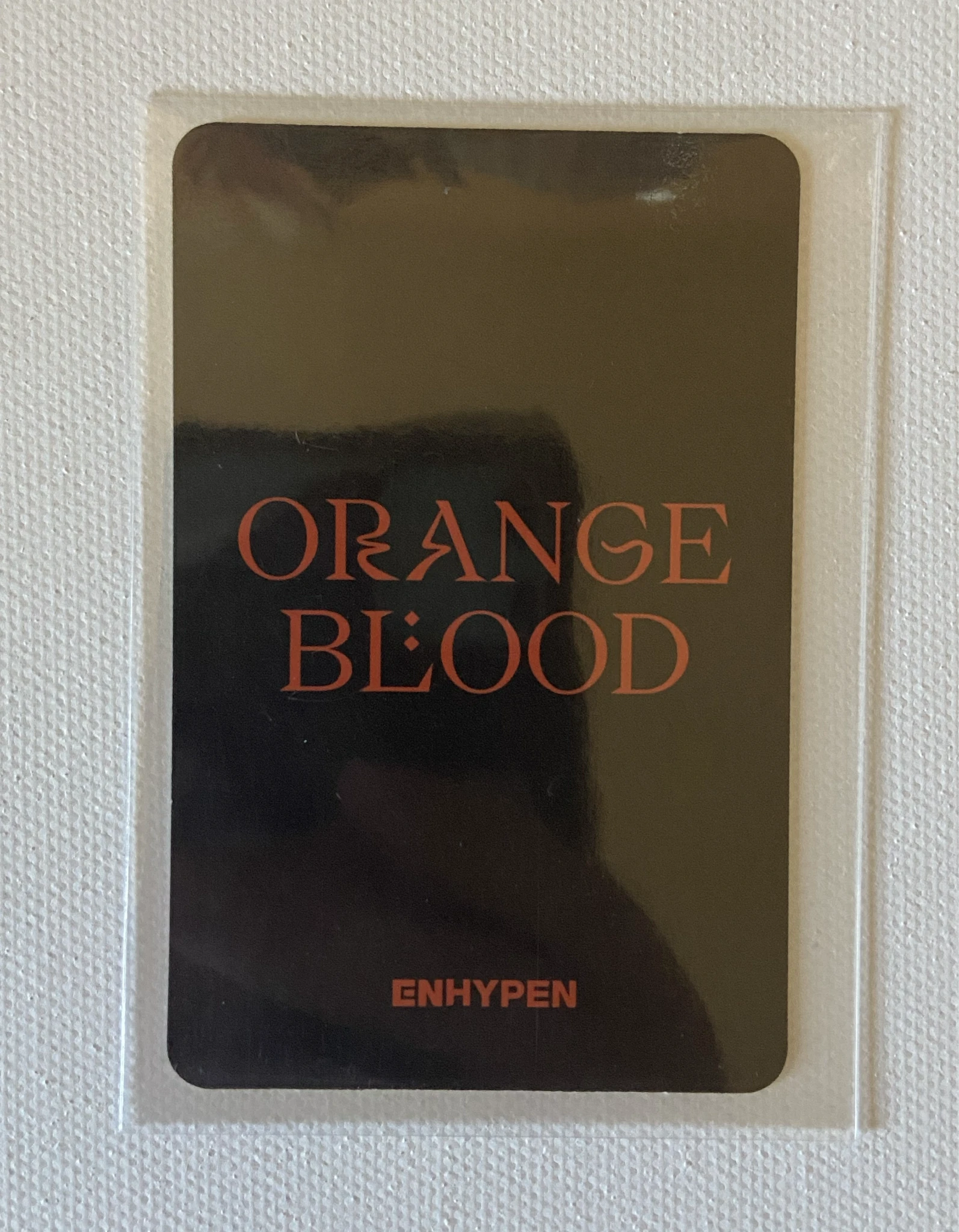 ENHYPEN Evan (Heeseung) ENHYPEN - Heeseung - ORANGE BLOOD Album video call kpopmerch round 1 listing photo 2