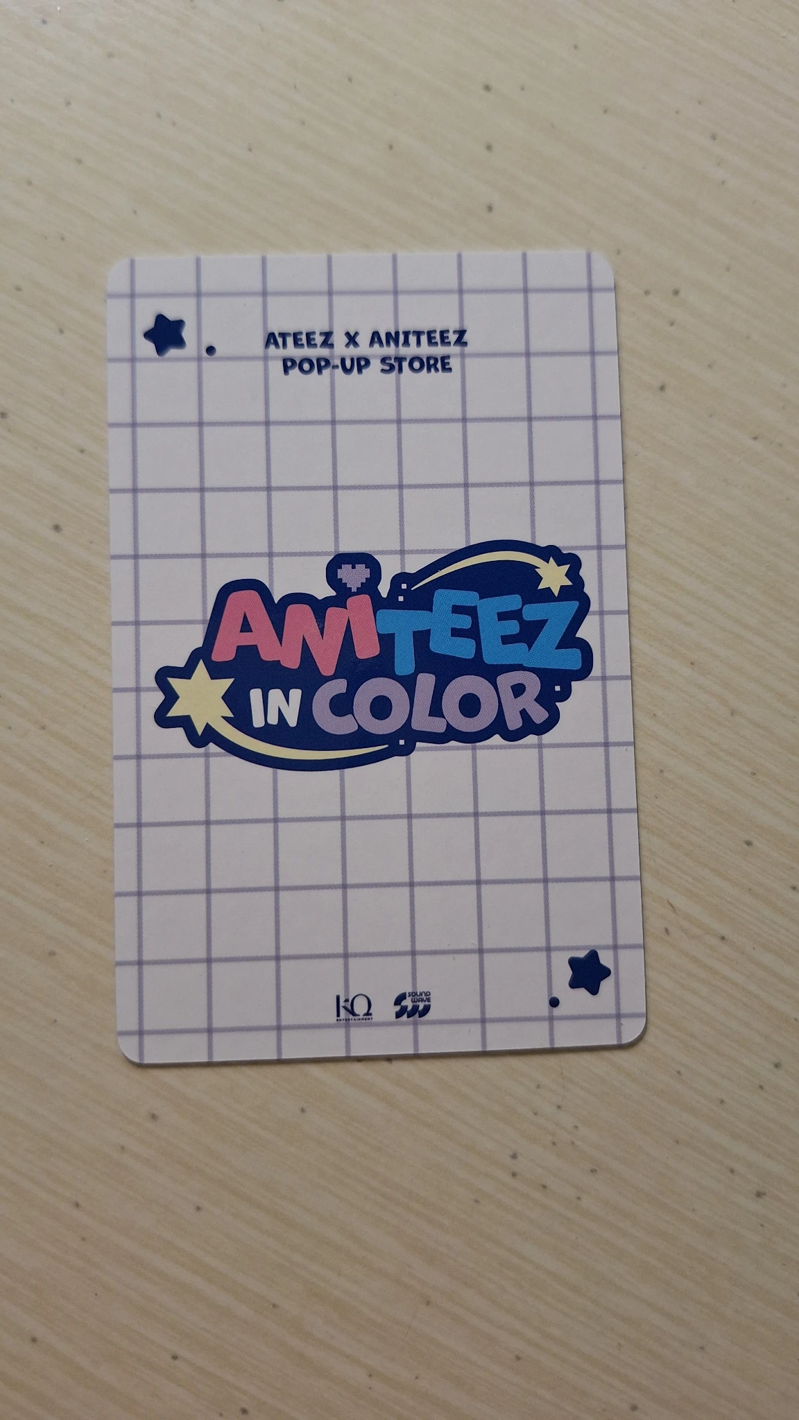 ATEEZ ATEEZ - San & Mingi - ANITEEZ IN COLOR Other week 2 entrance / attendance benefit unit photocard listing photo 2
