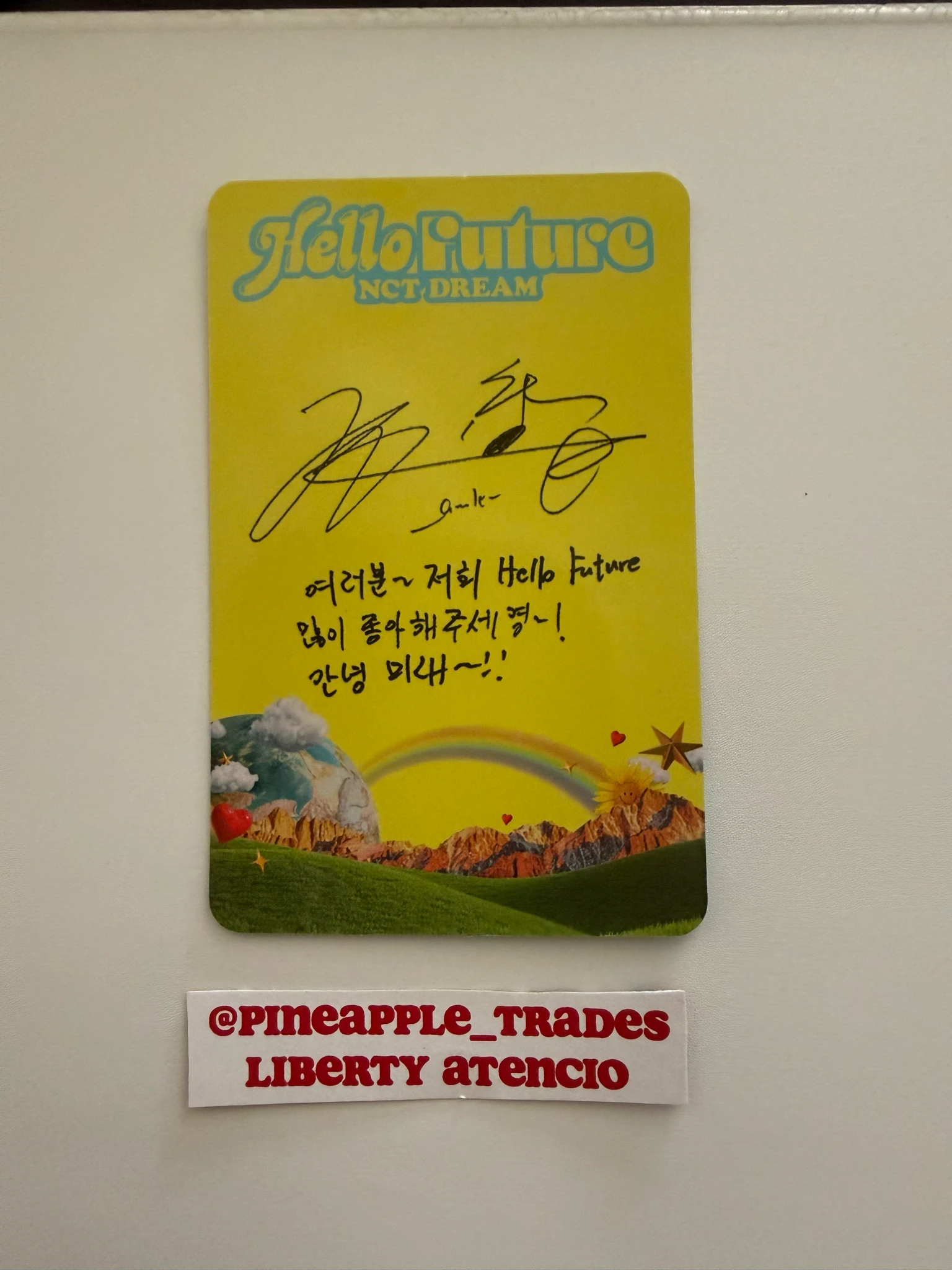 NCT DREAM Chenle NCT DREAM - Chenle - Hello Future Album hello version listing photo 2