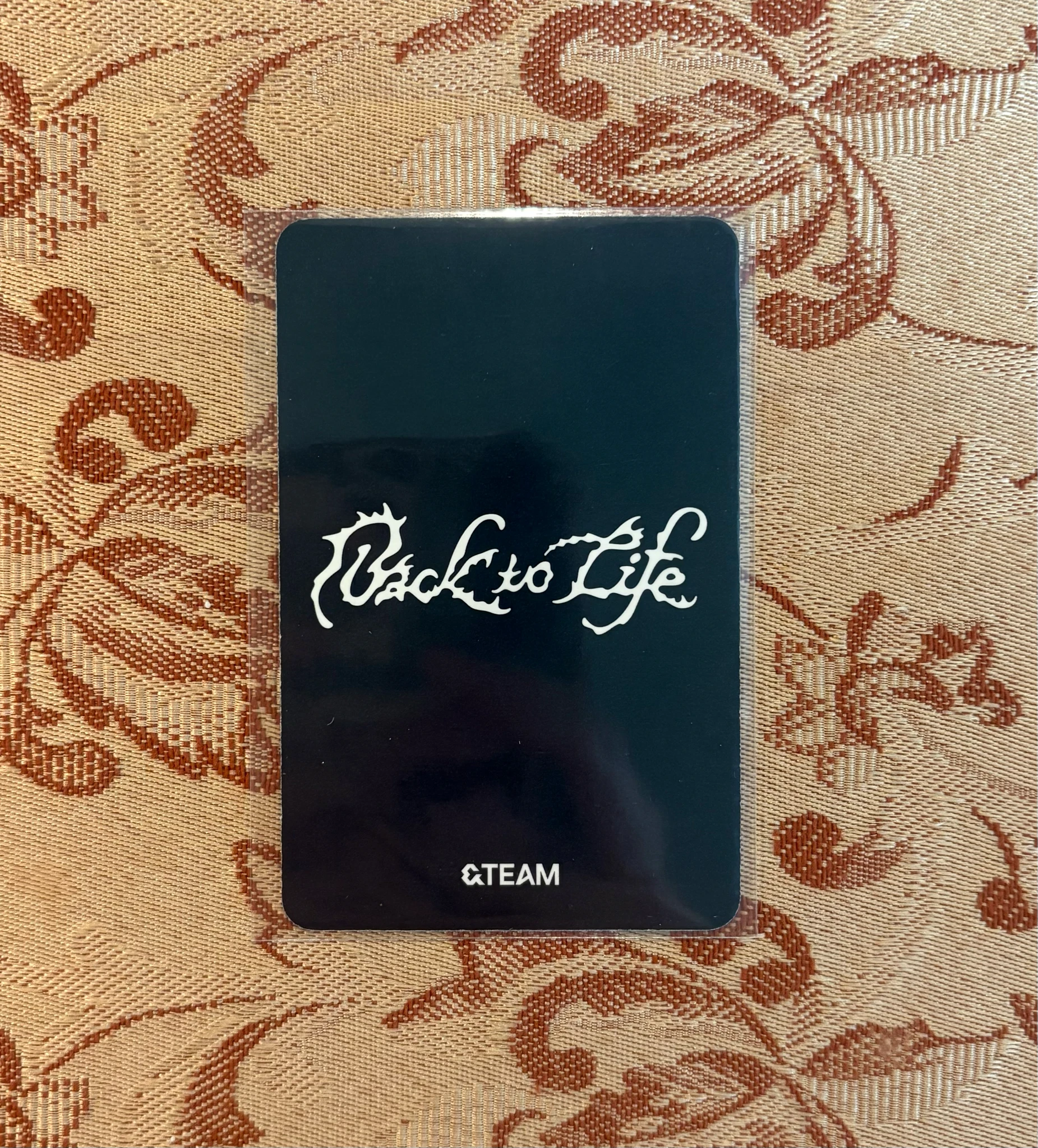 &TEAM Maki &TEAM - Maki - Back to Life Album roar version album photocard A version listing photo 2