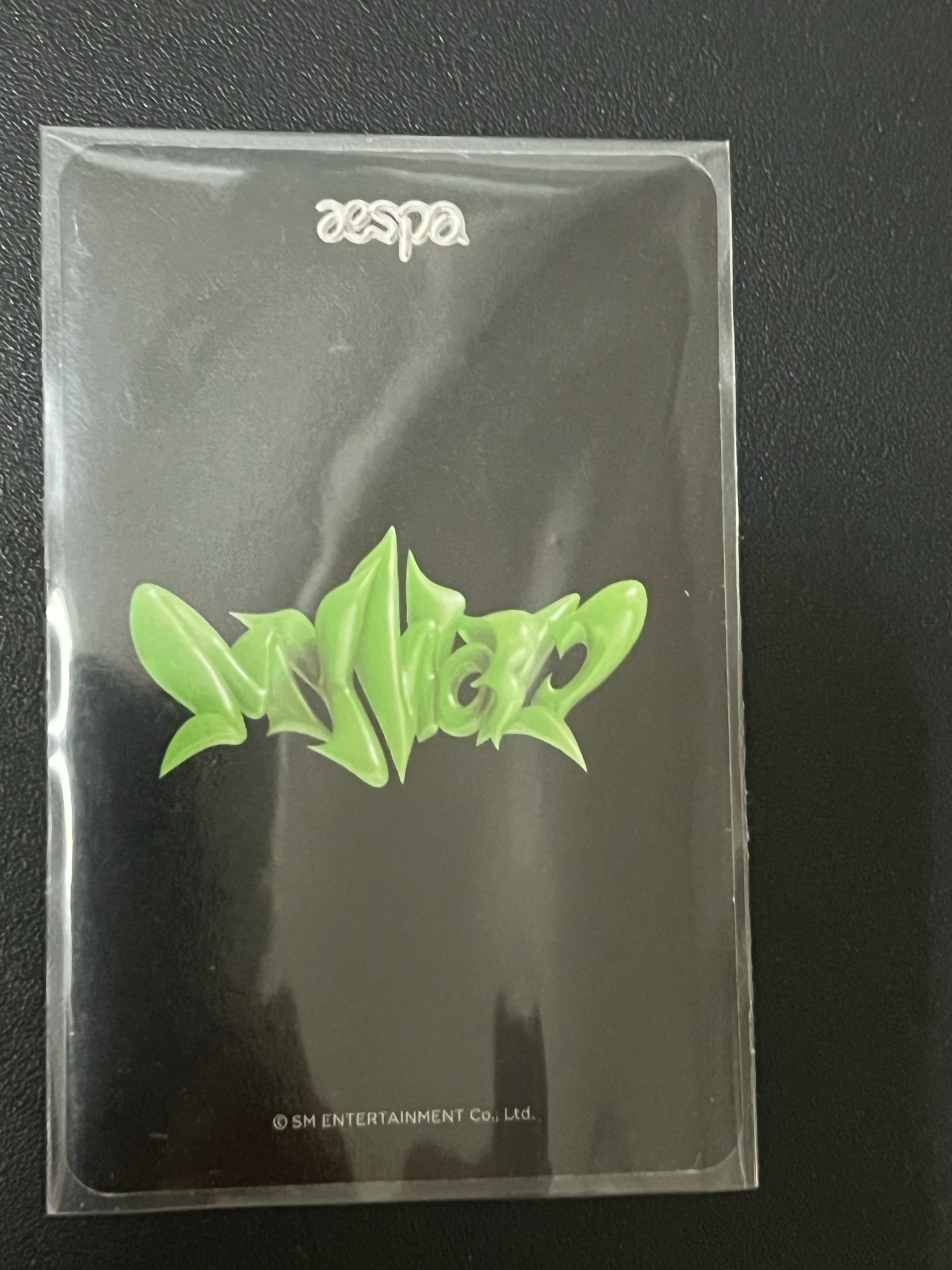 aespa Giselle aespa - Giselle - My World Album smtown & store unboxing event photocard set listing photo 2