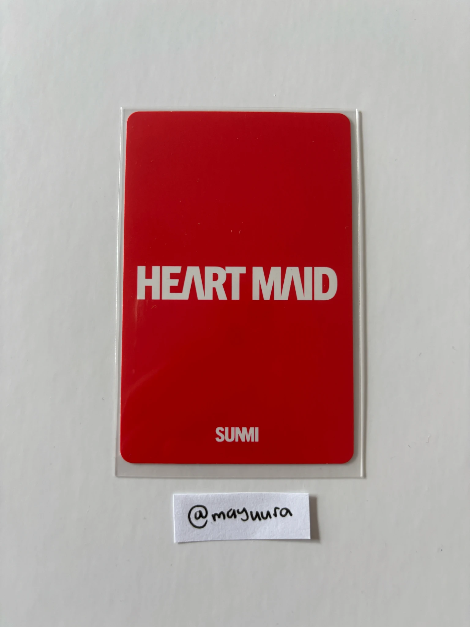 Sunmi Sunmi Sunmi - Sunmi - HEART MAID Album signed album event listing photo 2