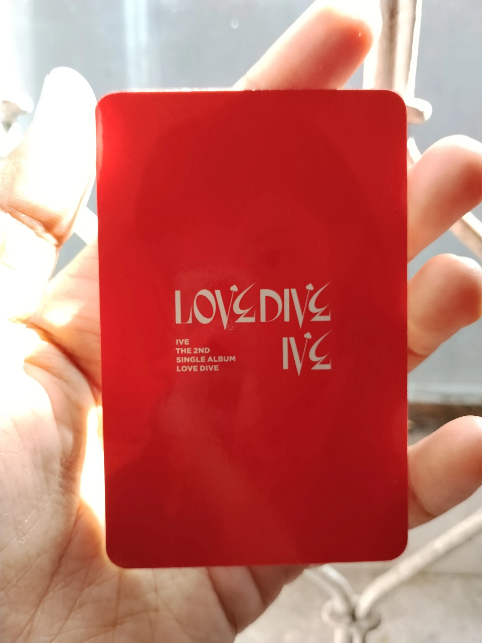 IVE Gaeul IVE - Gaeul - LOVE DIVE Album album photocard ver. 1 listing photo 2