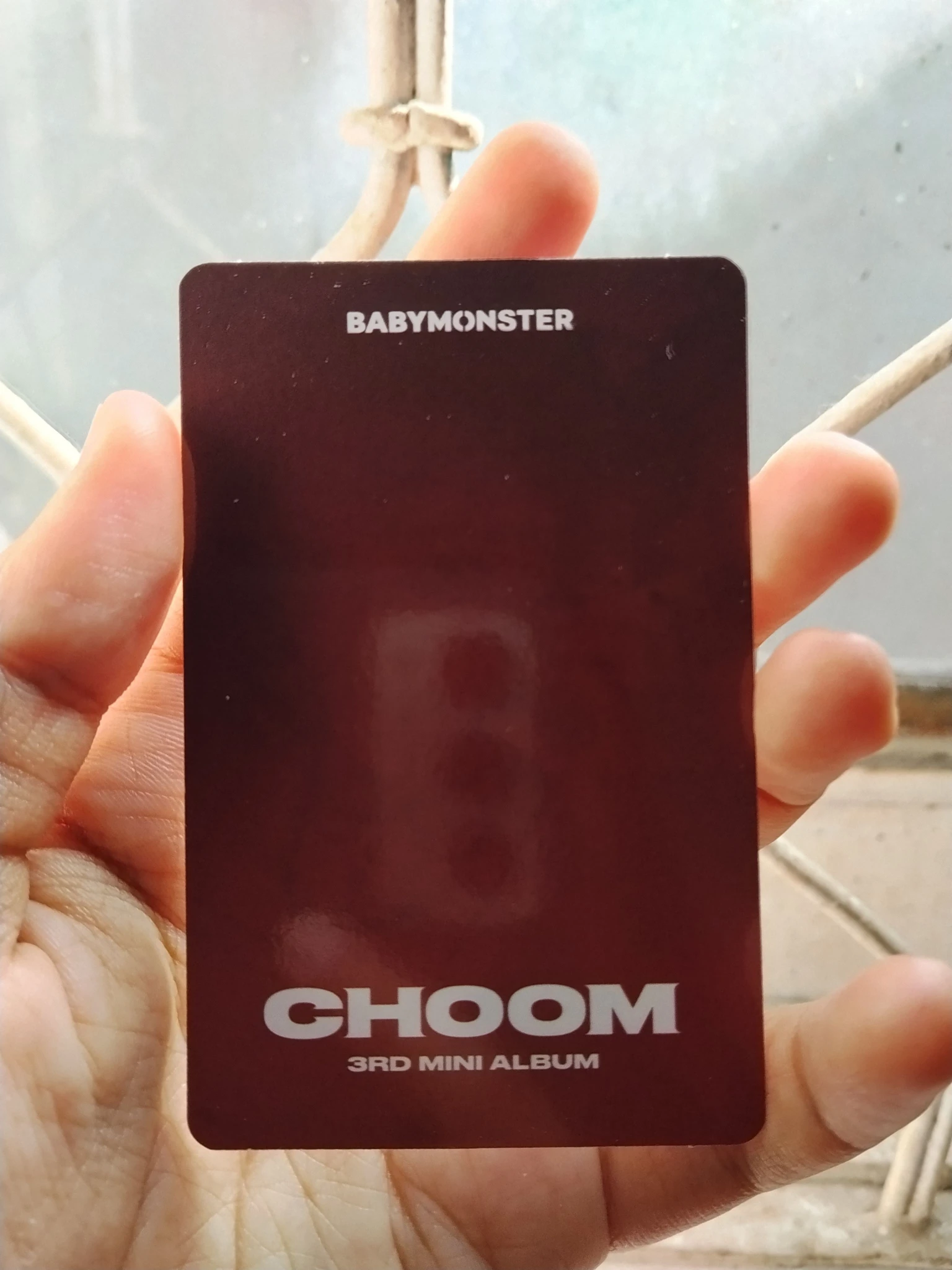 BABYMONSTER Ruka BABYMONSTER - Ruka - Choom Album album photocard crimson version listing photo 2