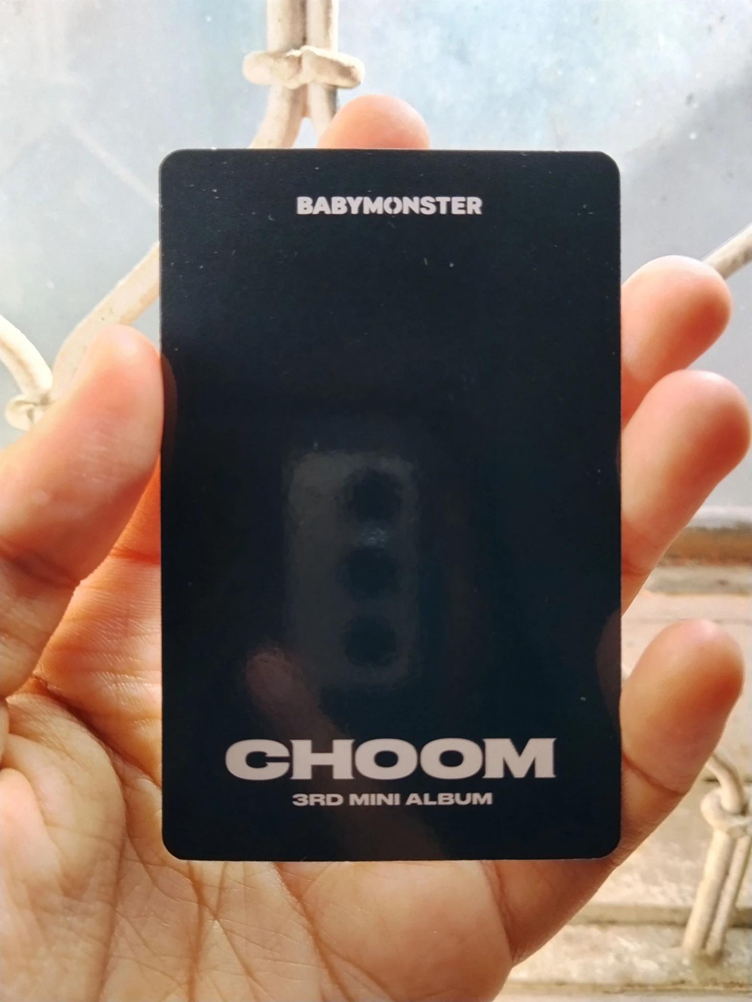 BABYMONSTER Rora BABYMONSTER - Rora - Choom Album album photocard metallic version listing photo 2
