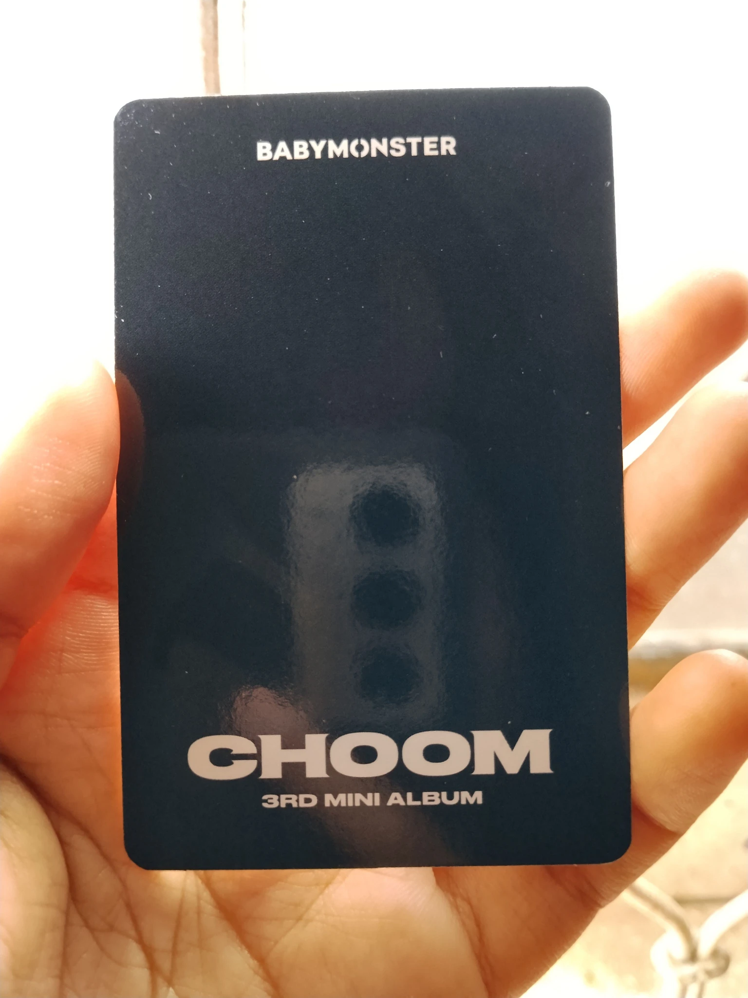 BABYMONSTER Ruka BABYMONSTER - Ruka - Choom Album album photocard metallic version listing photo 2