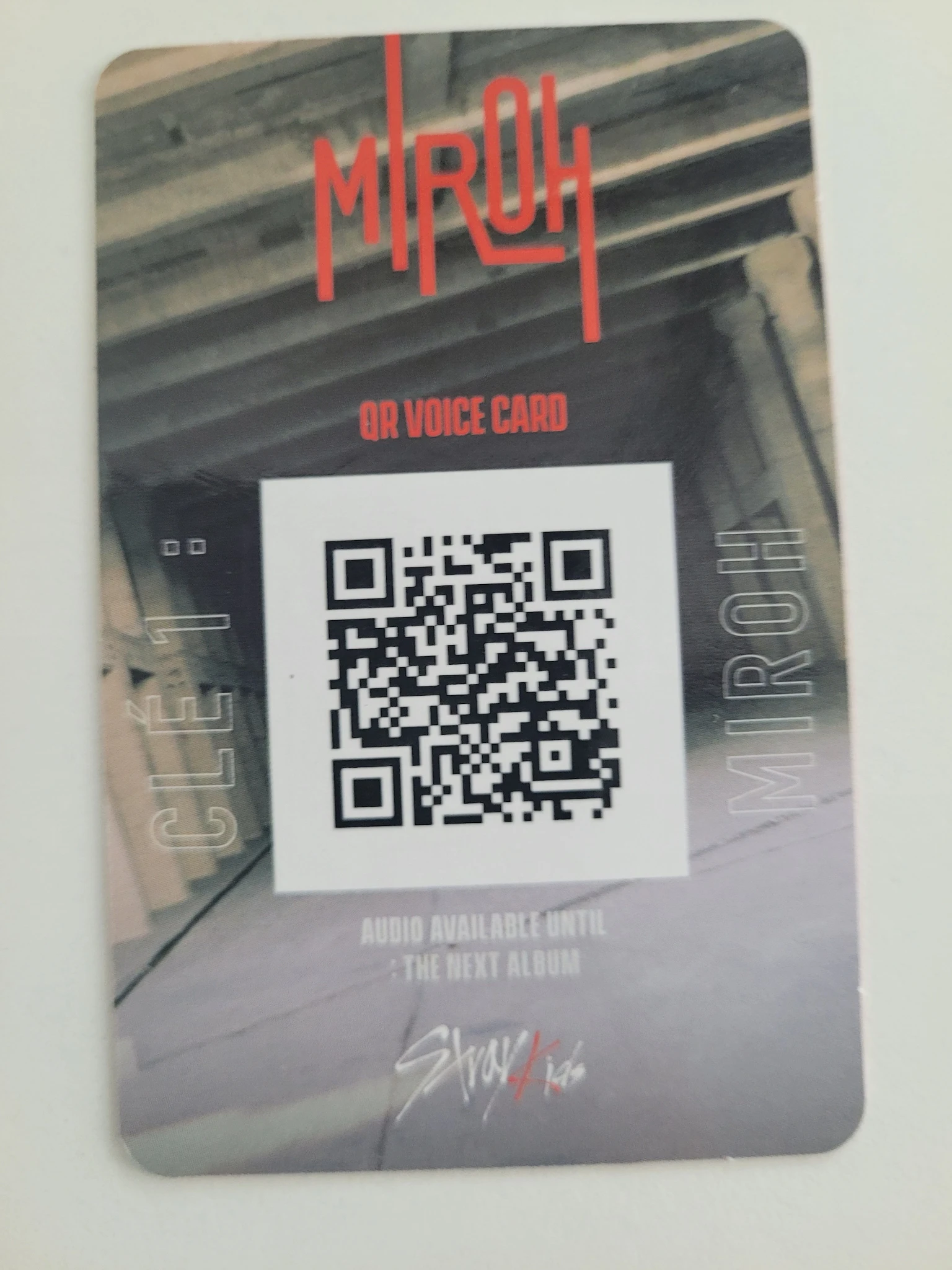 Stray Kids Hyunjin Stray Kids - Hyunjin - Clé 1: Miroh Album album photocard red border ver. listing photo 2
