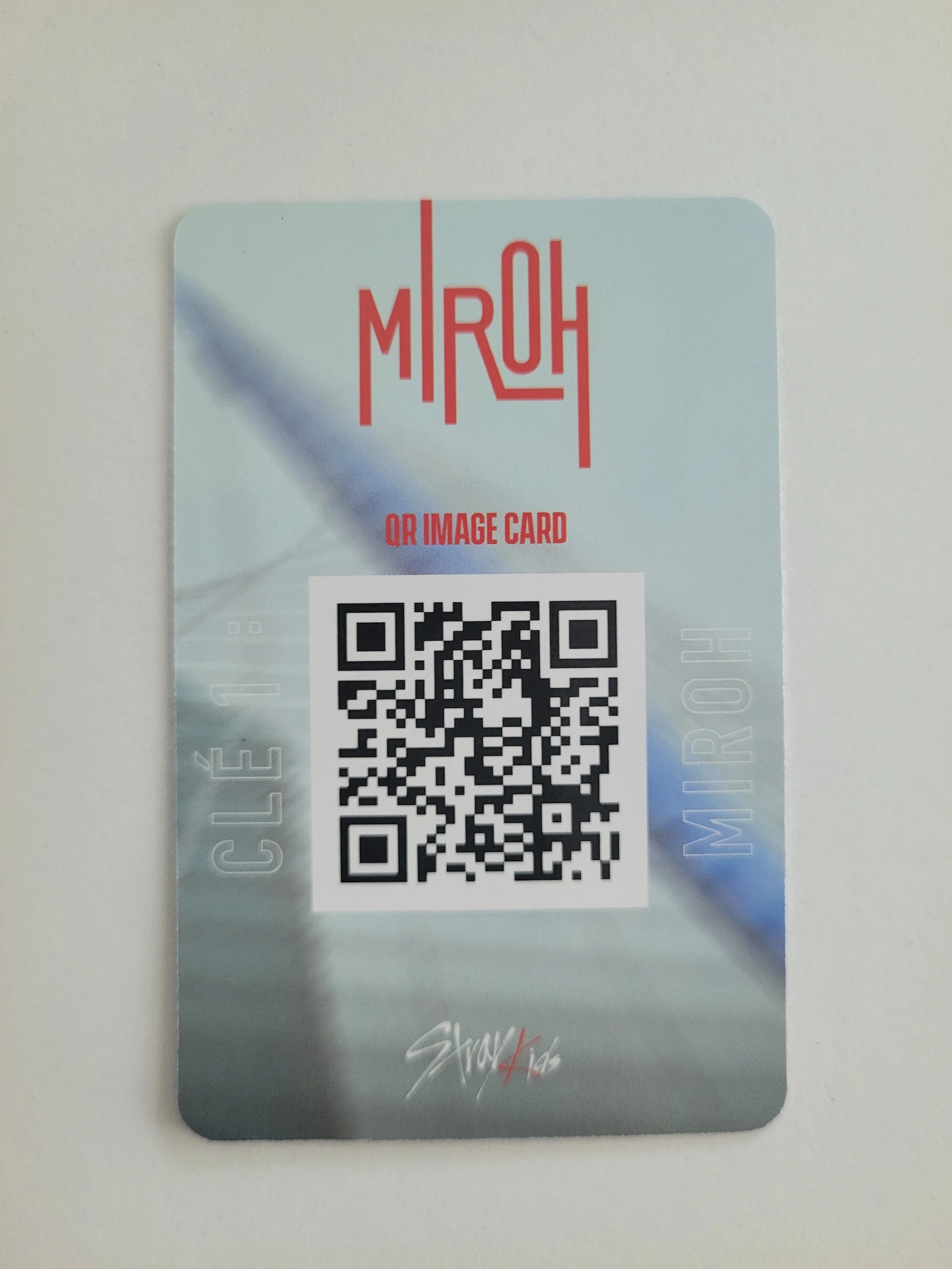 Stray Kids Hyunjin Stray Kids - Hyunjin - Clé 1: Miroh Album album photocard purple border ver. listing photo 2