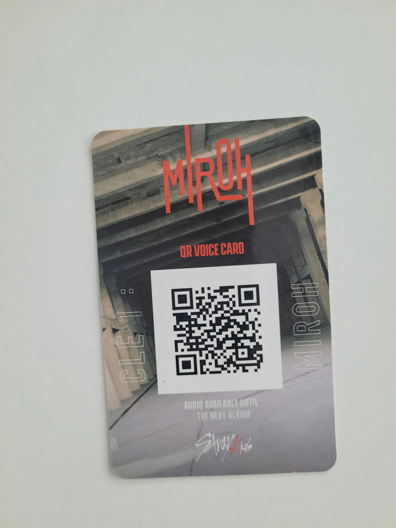 Stray Kids I.N Stray Kids - I.N - Clé 1: Miroh Album album photocard Logo Ver. listing photo 2