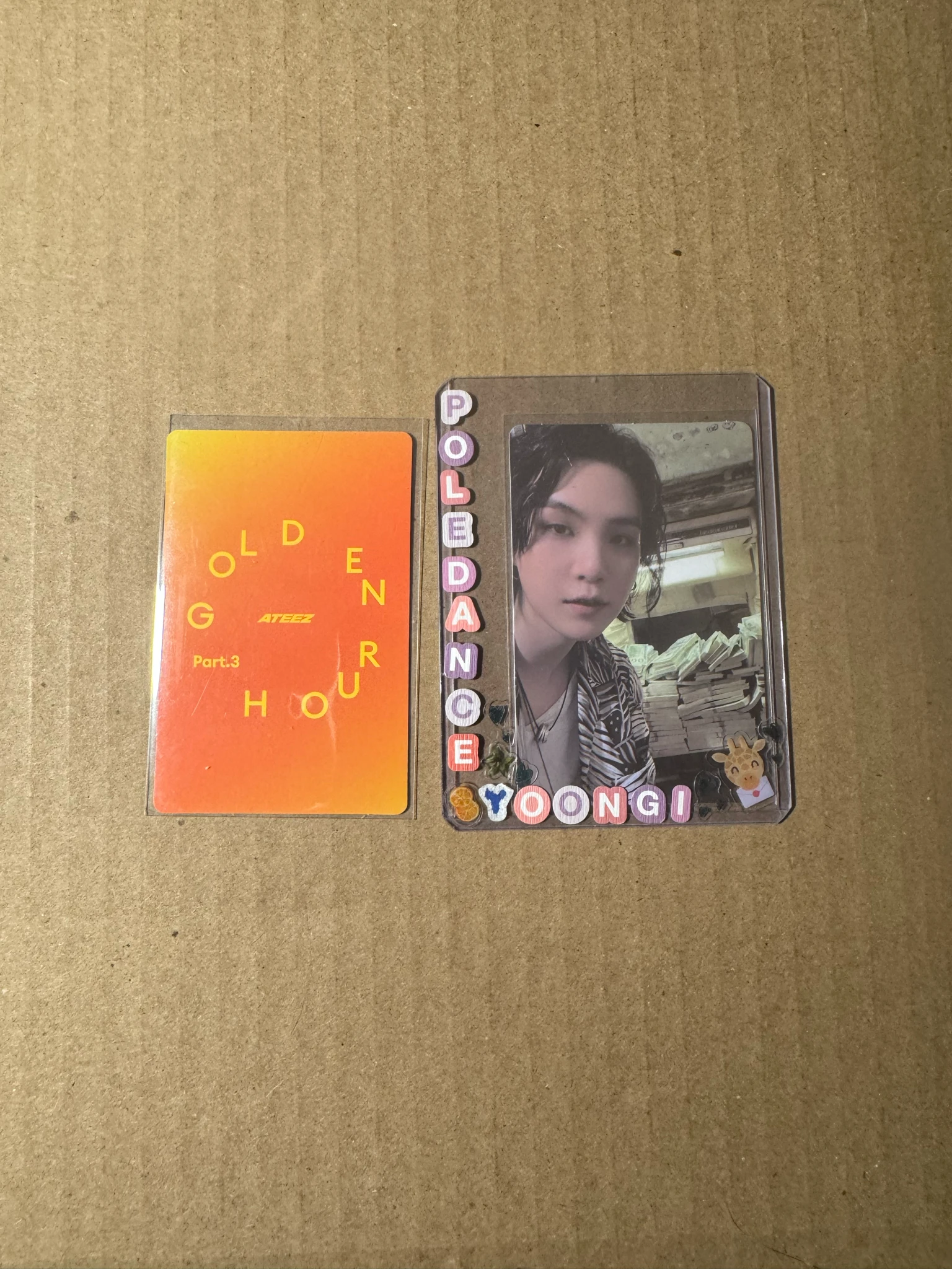 ATEEZ Jongho ATEEZ - Jongho - Golden Hour : Part.3 Album europe (EU) exclusive listing photo 2