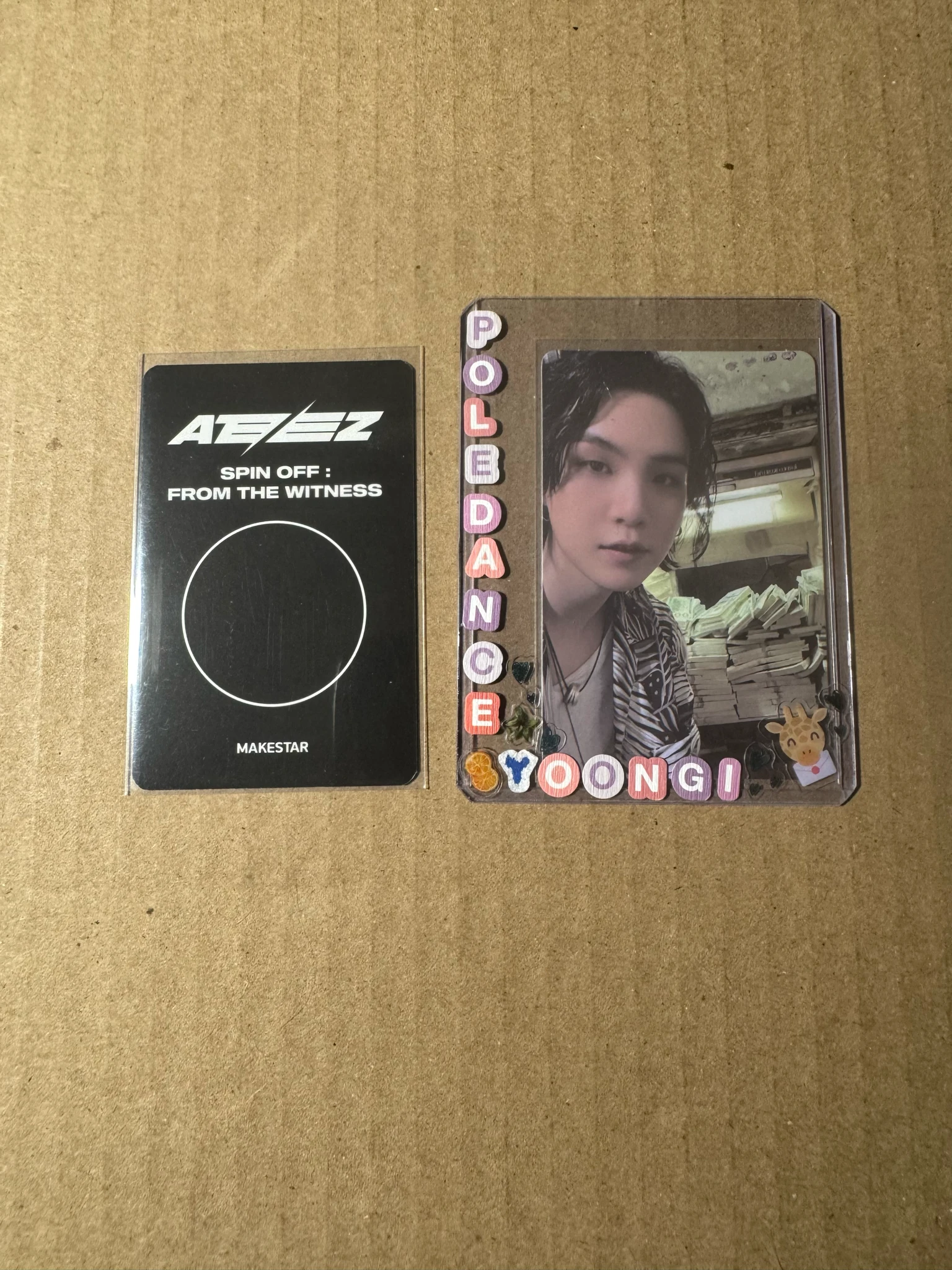 ATEEZ Seonghwa ATEEZ - Seonghwa - SPIN OFF : FROM THE WITNESS Album makestar online round 3 pob (pre-order benefit) listing photo 2