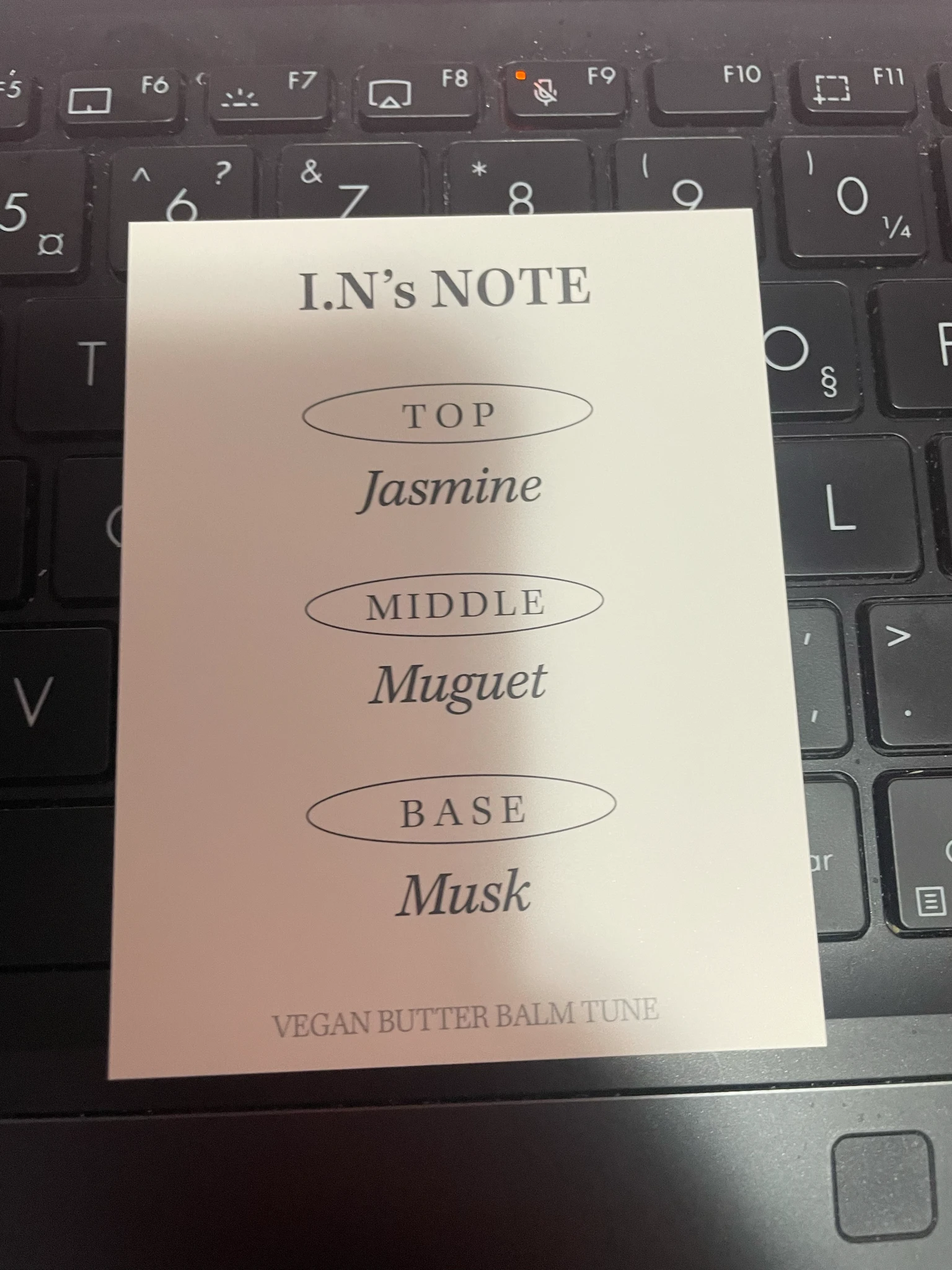 Stray Kids I.N Stray Kids - I.N - NACIFIC x Stray Kids Other nacific brand collaboration round 21 supplemental mini postcard listing photo 2