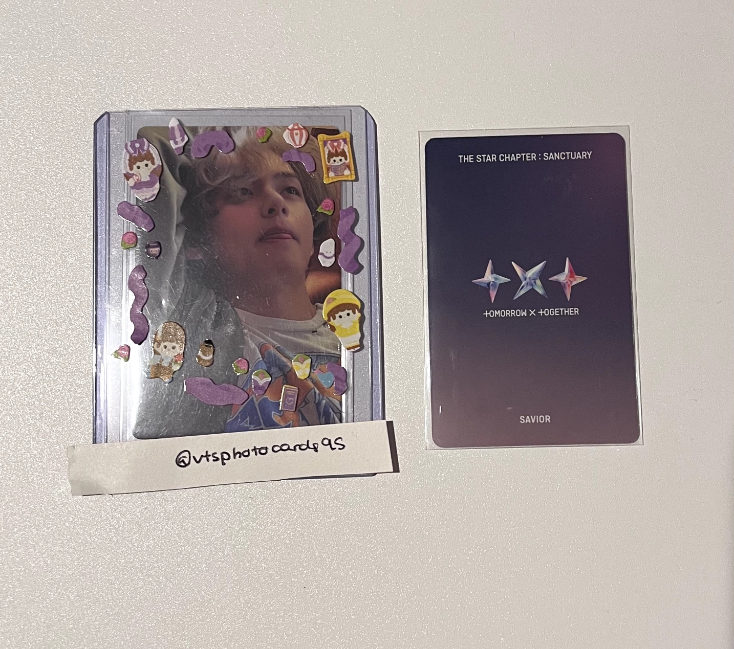 TOMORROW X TOGETHER Soobin TOMORROW X TOGETHER - Soobin - The Star Chapter: Sanctuary Album album photocard savior ver. listing photo 2