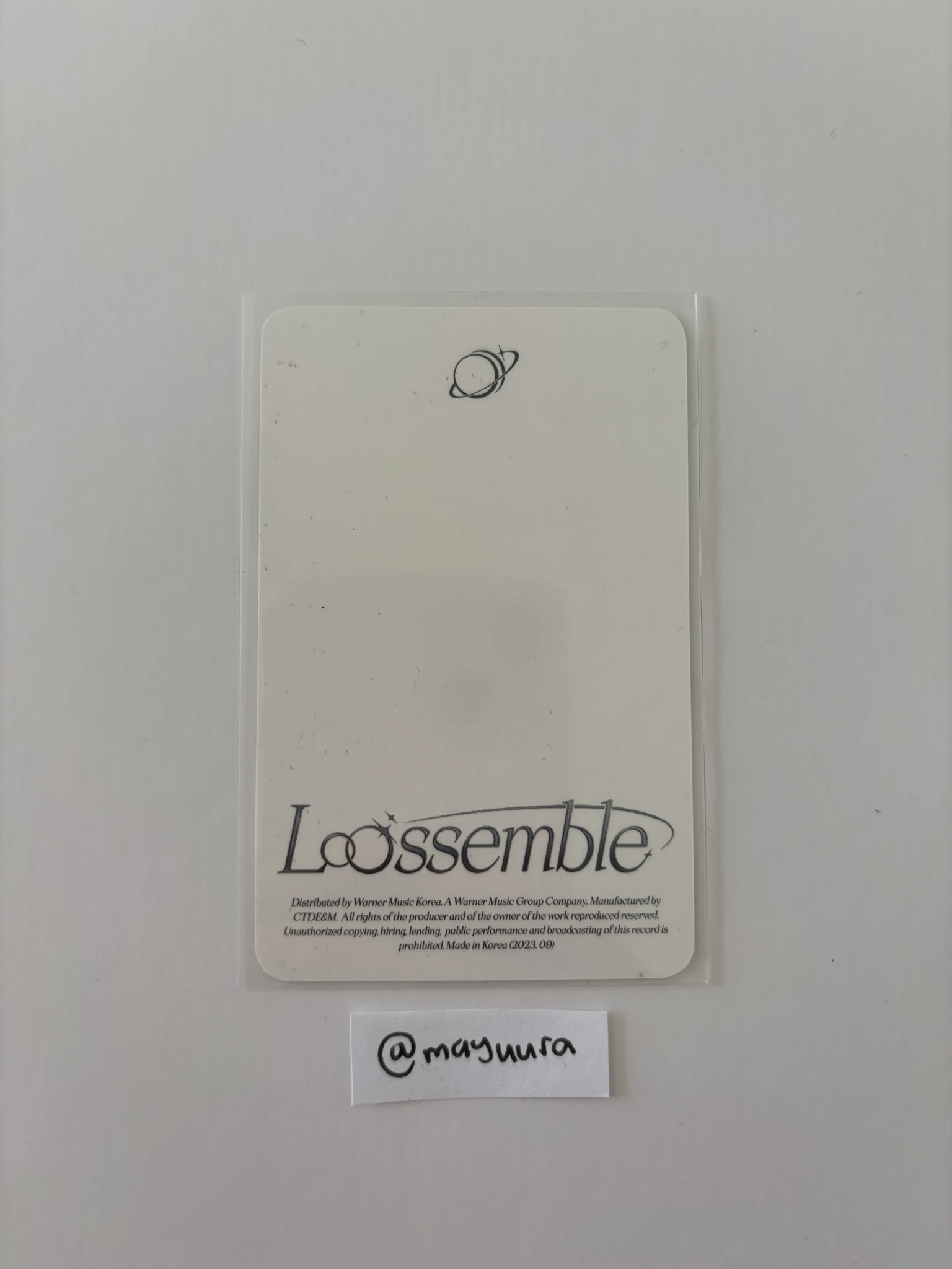 Loossemble HyunJin Loosemble - Hyunjin - [Loossemble] Album listing photo 2