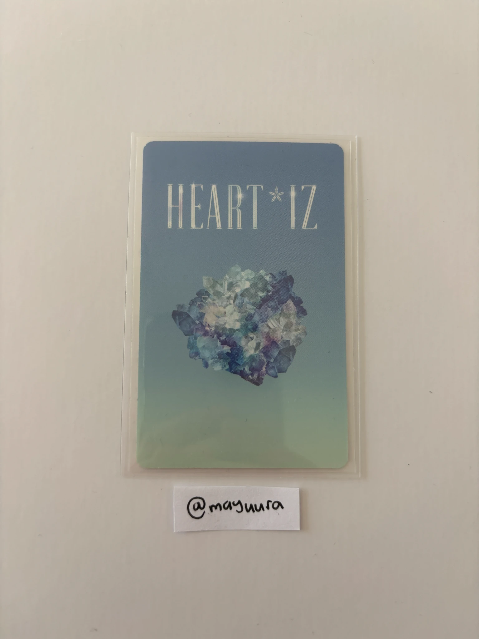IZ*ONE Hitomi IZ*ONE - Hitomi - HEART*IZ Album album photocard korean album kihno ver. listing photo 2