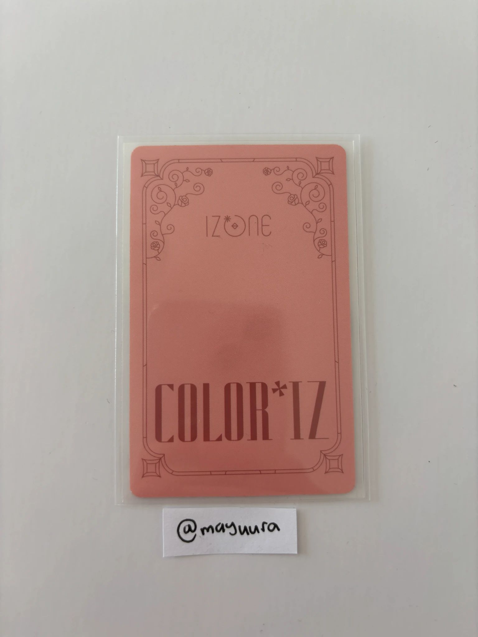 IZ*ONE Hitomi IZ*ONE - Hitomi - COLOR*IZ Album album photocard korean album kihno ver. b ver. listing photo 2