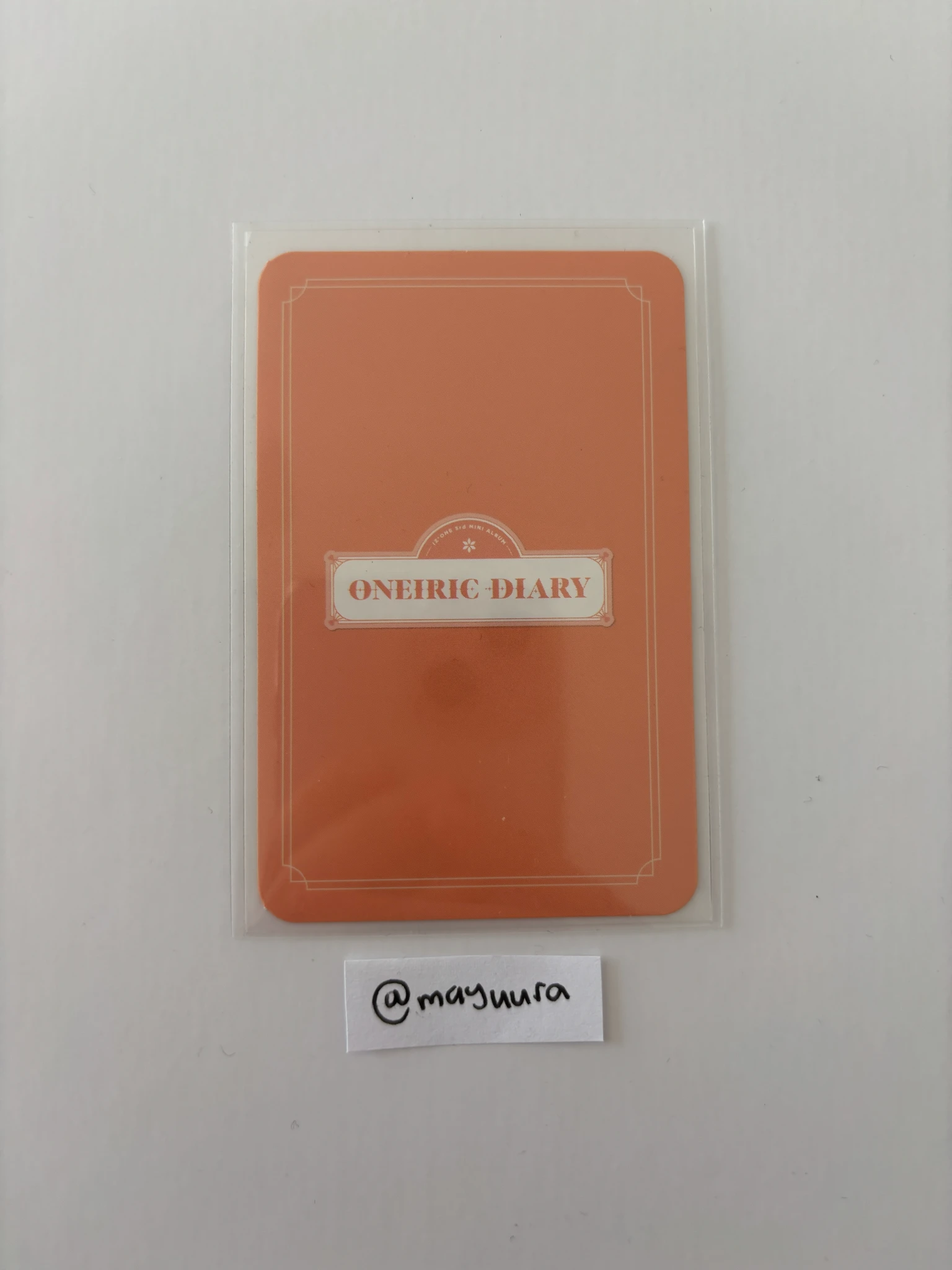 IZ*ONE Hitomi IZ*ONE - Hitomi - Oneiric Diary Album album photocard diary version listing photo 2