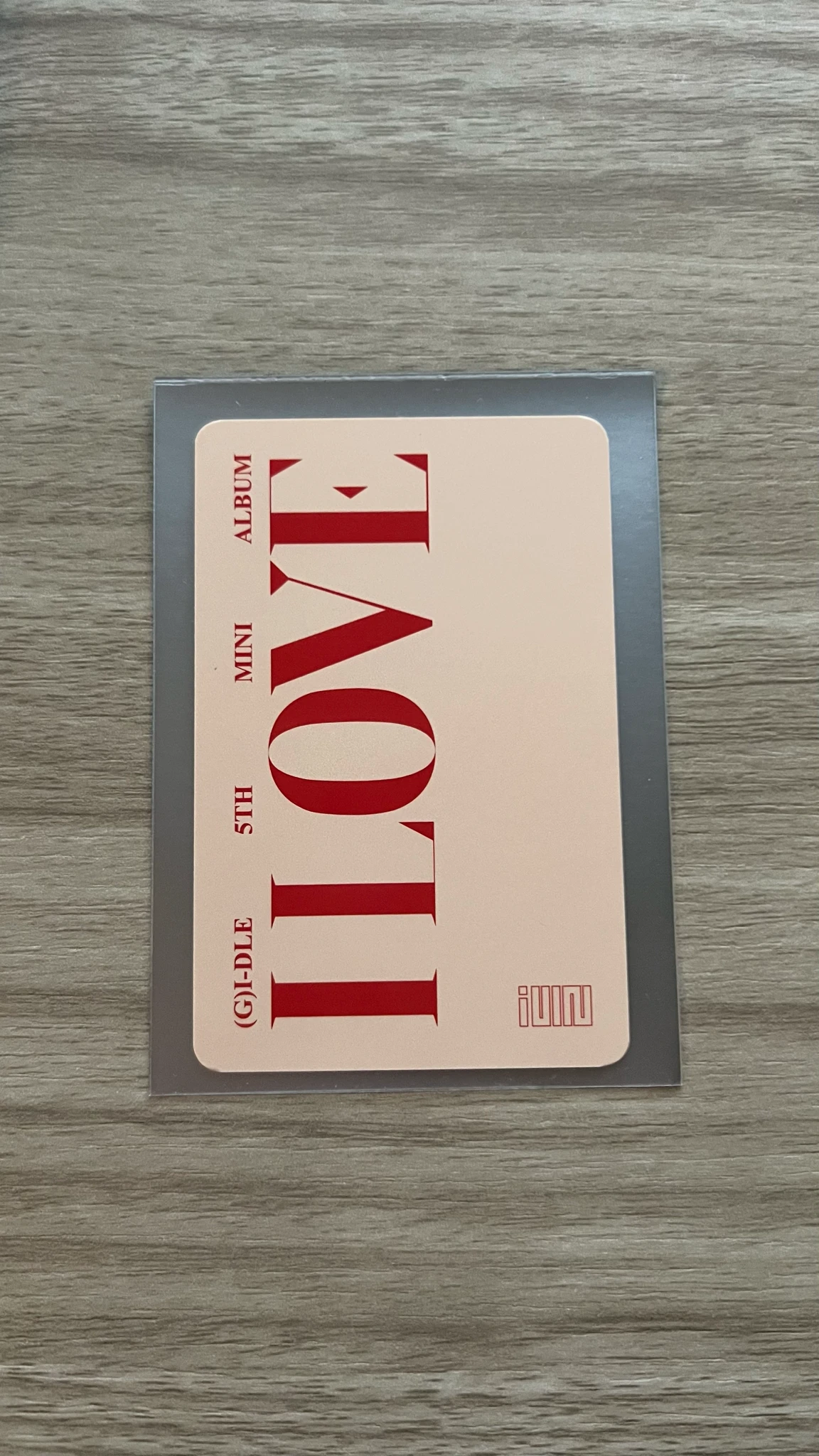 i-dle Soyeon (G)I-DLE - Miyeon - I Love Album fansign video call round 1 ktown4u listing photo 2