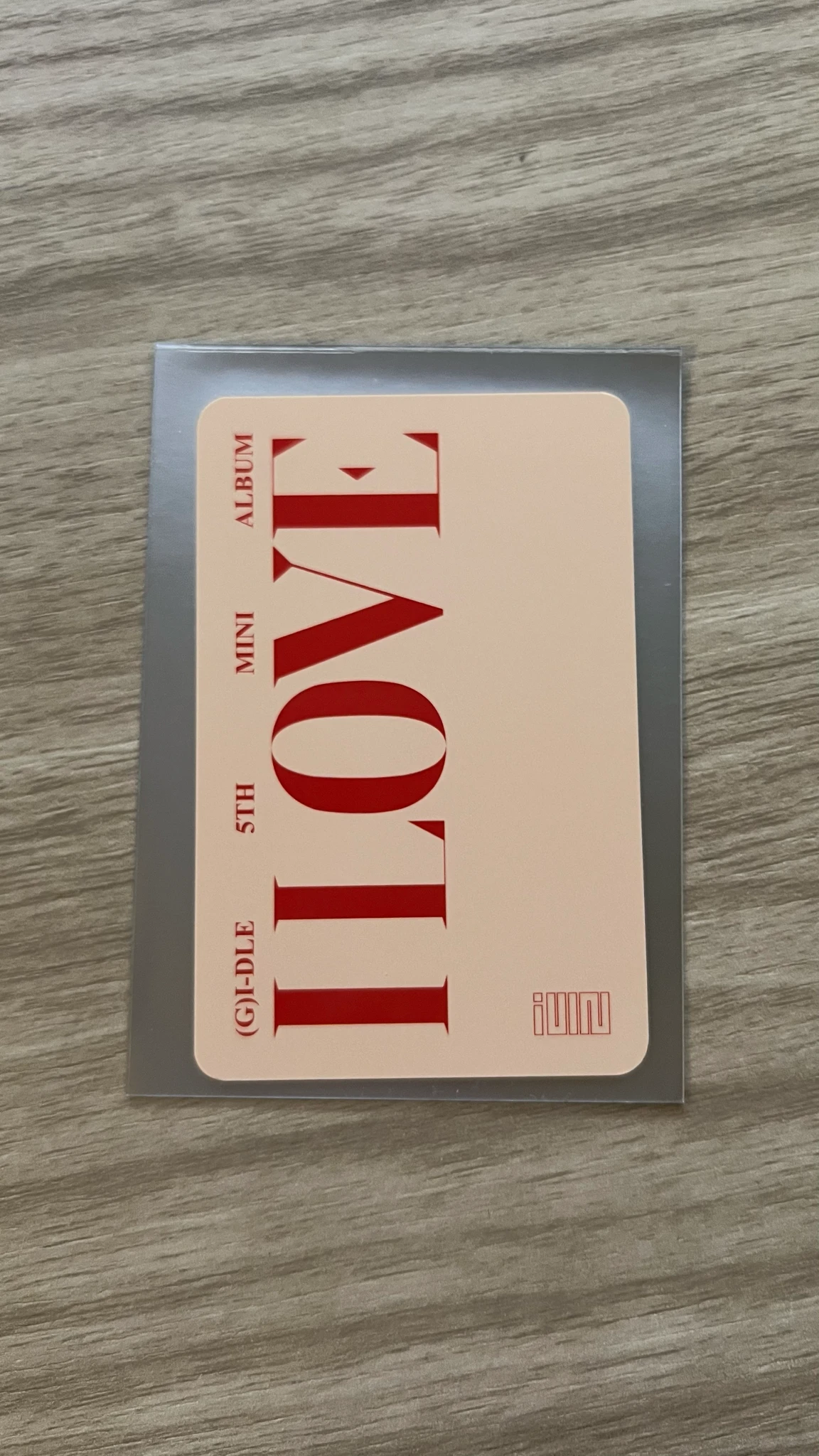 i-dle Shuhua (G)I-DLE - Miyeon - I Love Album fansign video call round 1 ktown4u listing photo 2