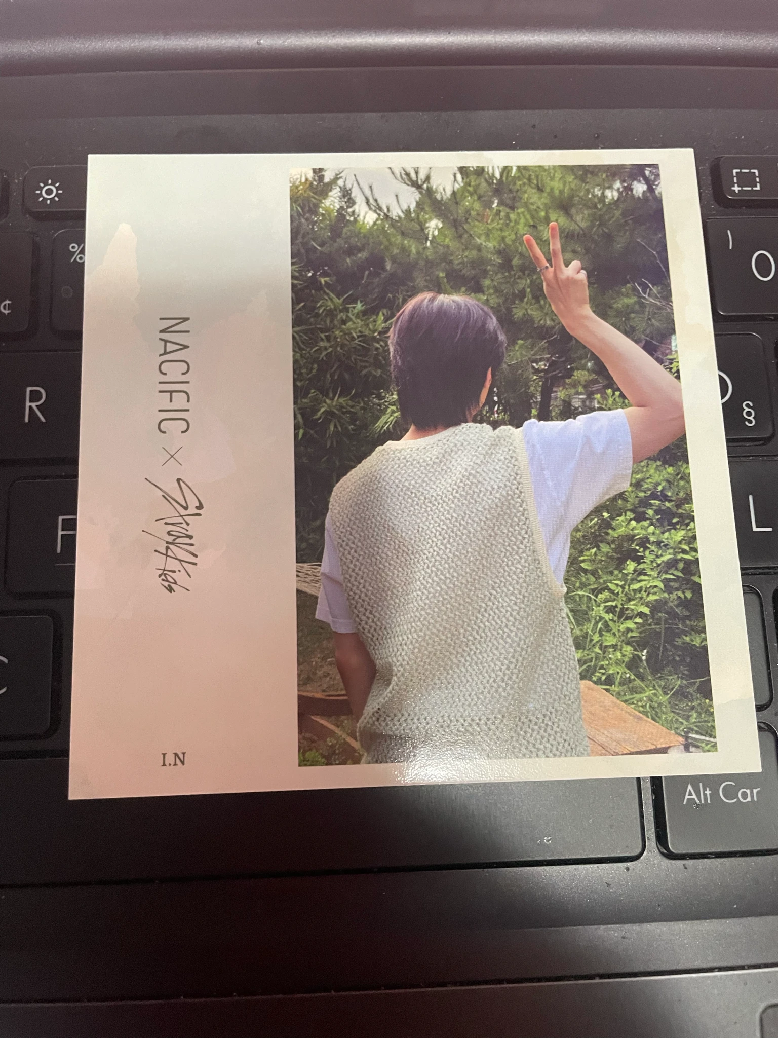 Stray Kids I.N Stray Kids - I.N - NACIFIC  x Stray Kids Other nacific square photo double-sided round 21 brand collaboration listing photo 2