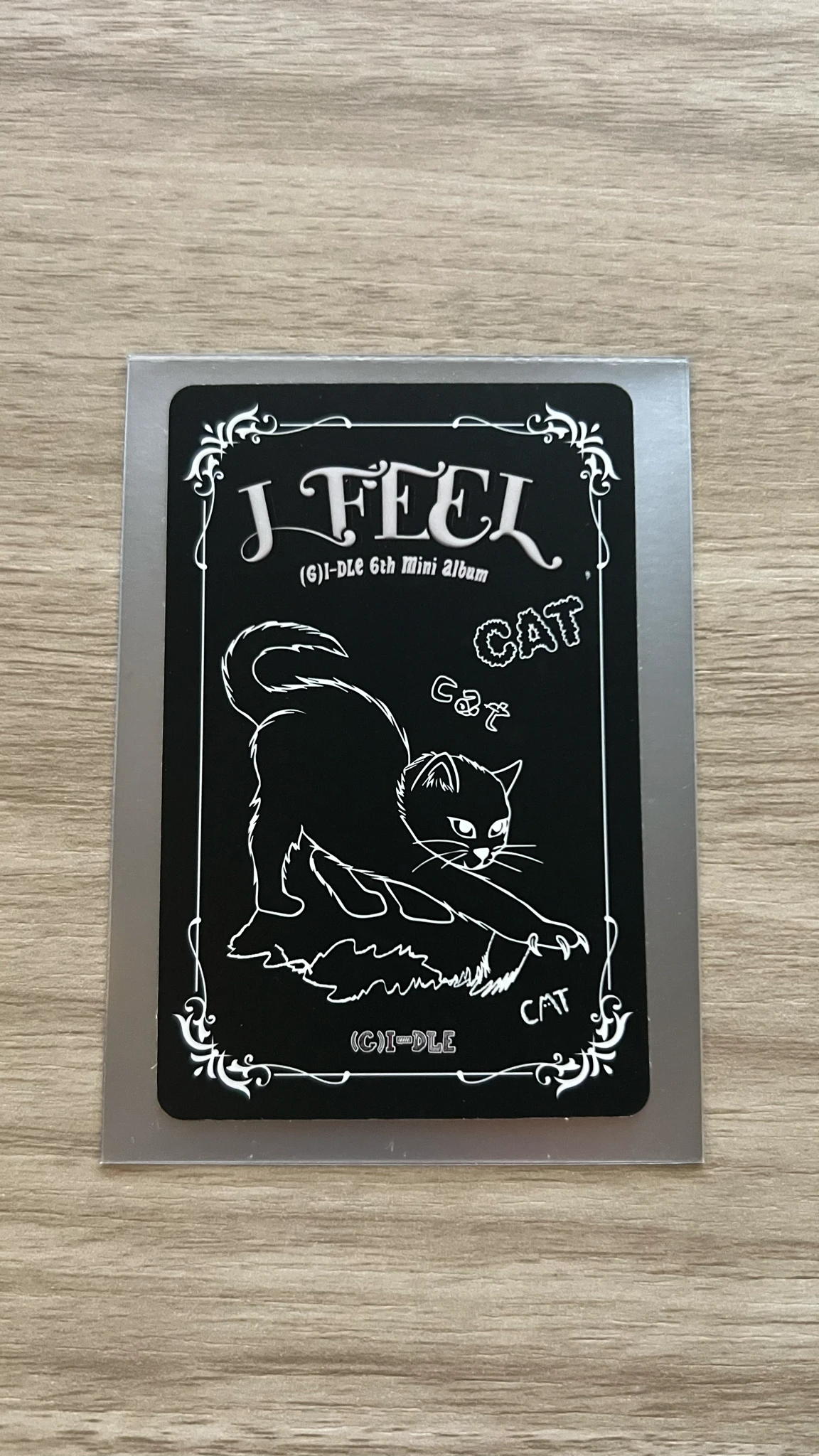 i-dle Miyeon (G)I-DLE - Miyeon - I Feel Album standard version cat version album photocard listing photo 2