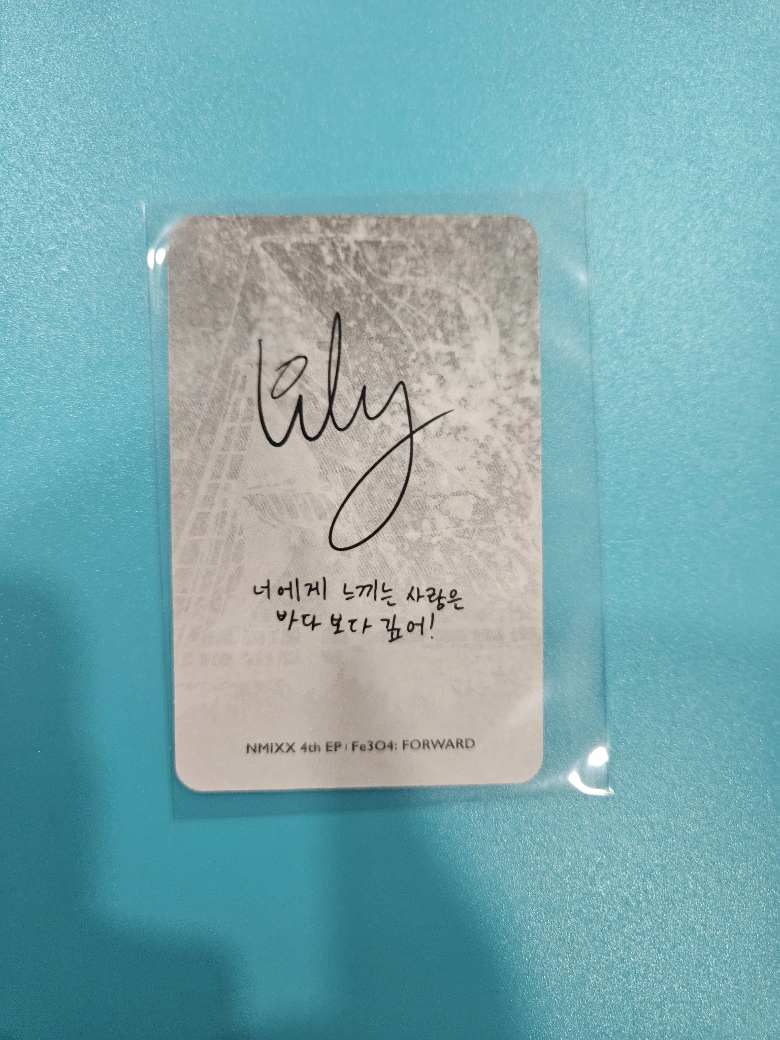 NMIXX Lily NMIXX - Lily - Fe3O4: FORWARD Album go version album photocard listing photo 2
