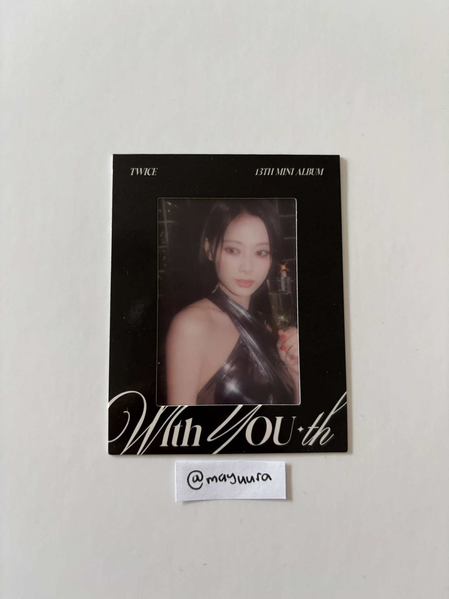 TWICE Tzuyu TWICE-Tzuyu-Album-with you-th listing photo 2