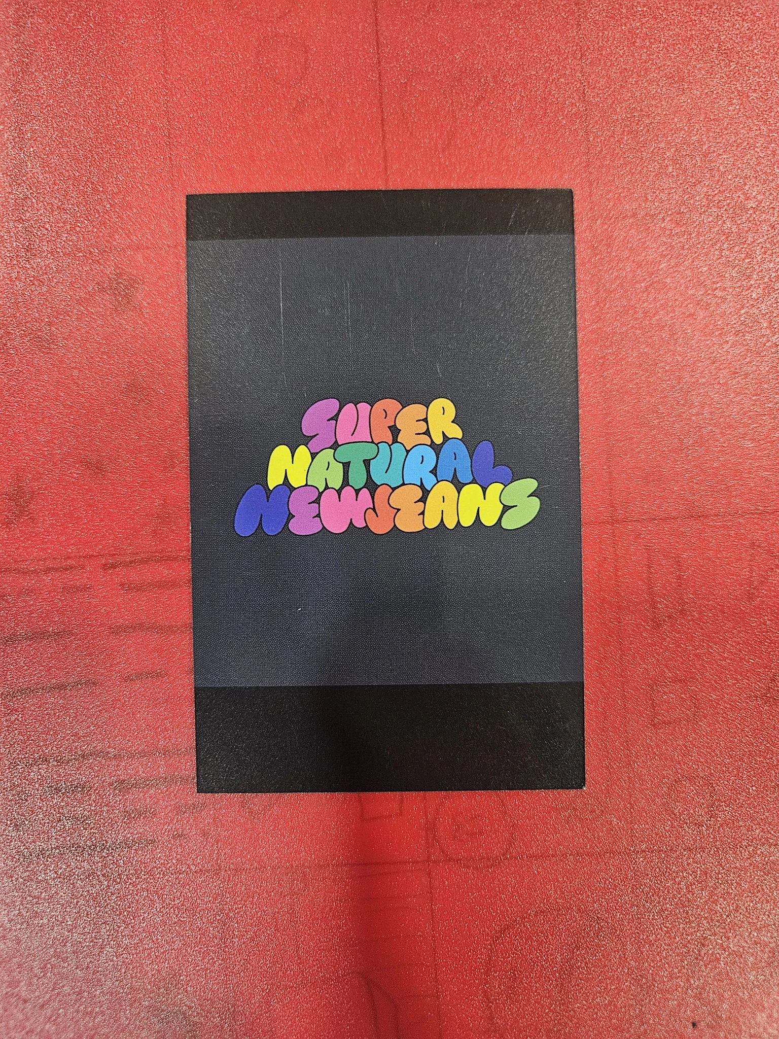 NewJeans Minji NewJeans - Supernatural Album apple music pob (pre-order benefit) polaroid listing photo 2