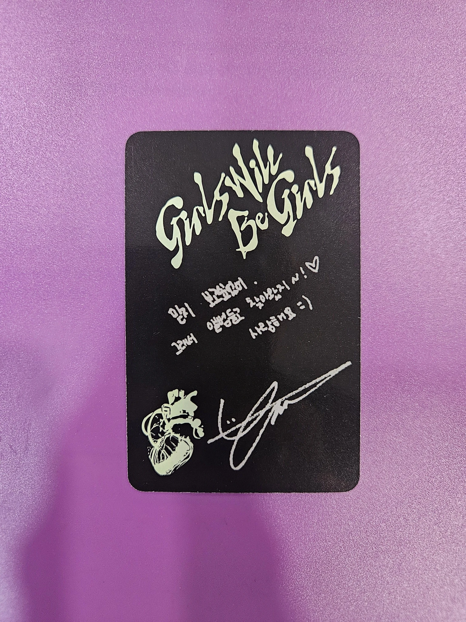 ITZY Yuna ITZY - Yuna - Girls Will Be Girls Album album photocard photobook ver. listing photo 2