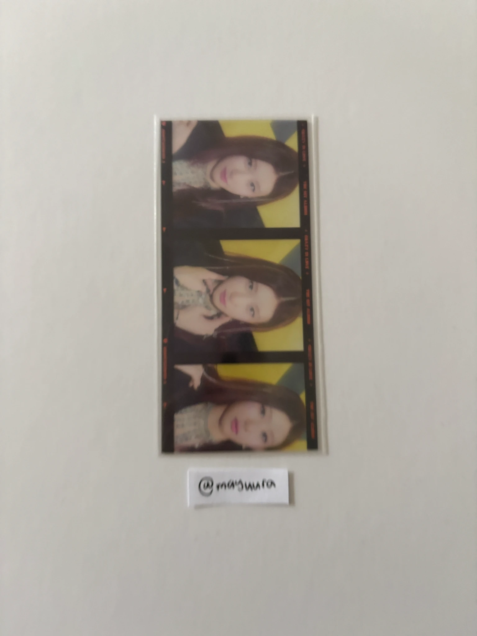 ITZY Chaeryeong ITZY - Chaeryeong - Crazy in Love Album jewel case version special version film strip listing photo 2