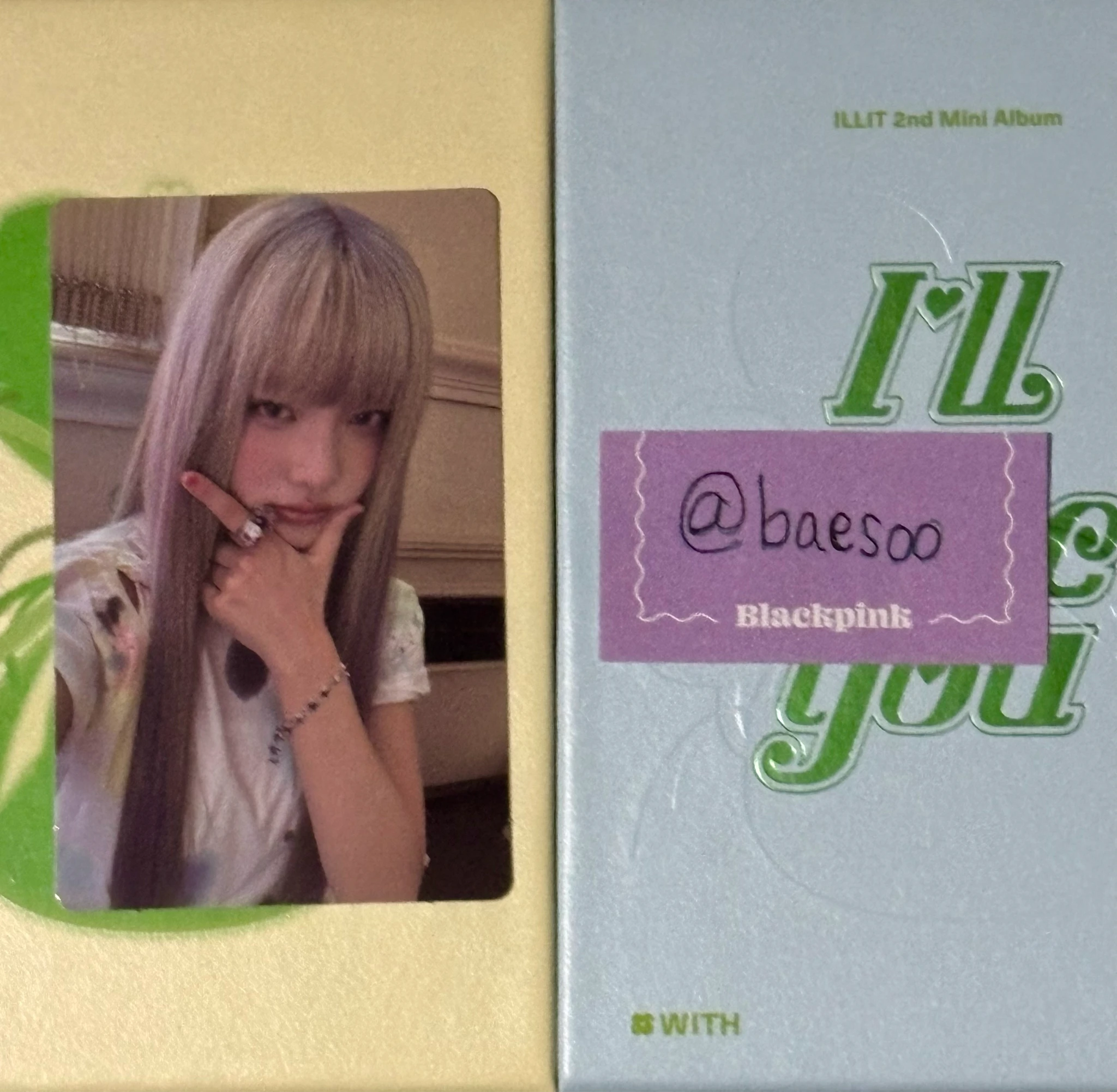 ILLIT Iroha ILLIT - I'LL LIKE YOU Album target exclusive listing photo 2