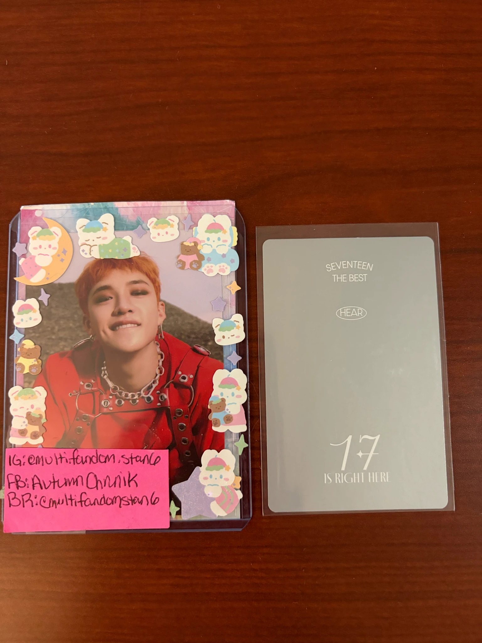 SEVENTEEN Woozi SEVENTEEN - Woozi - 17 IS RIGHT HERE Album hear version listing photo 2